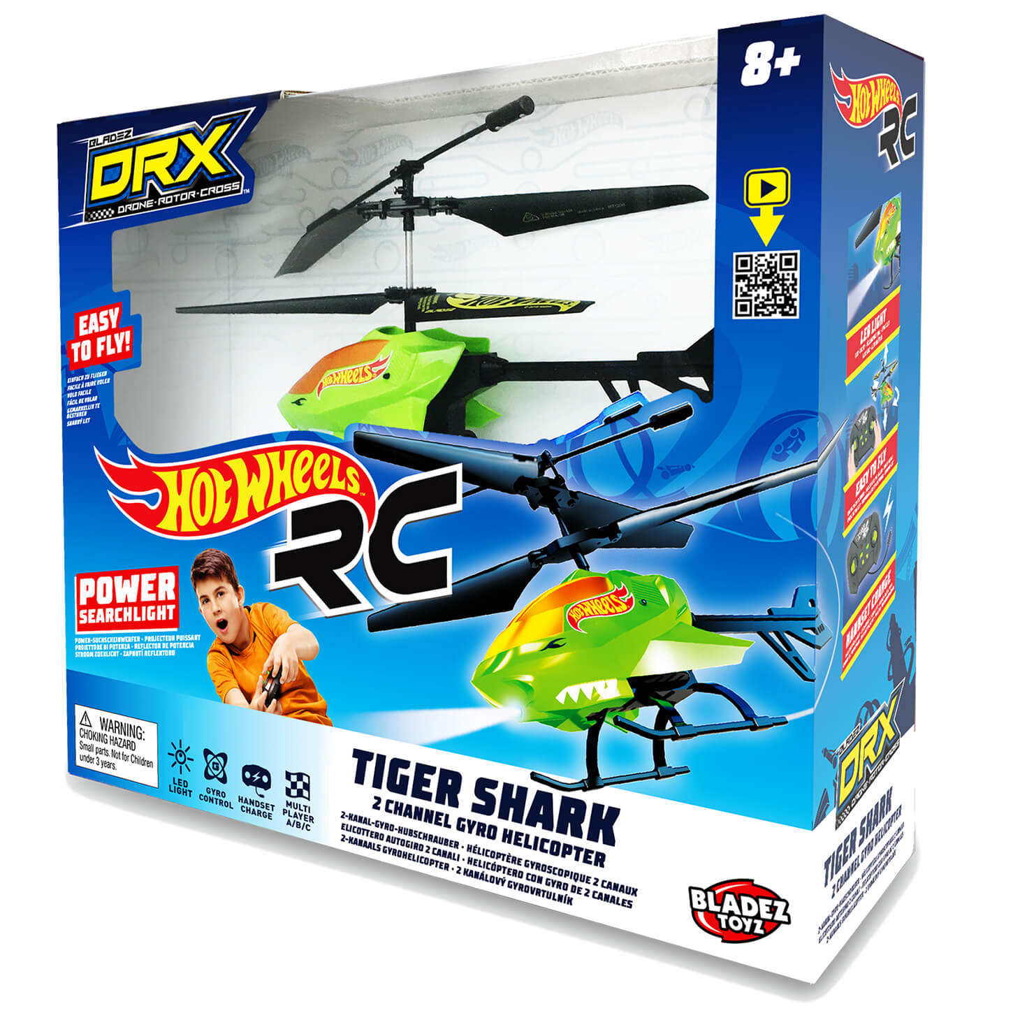Hot Wheels DRX Tiger Shark Helicopter Toys - Zavvi SE