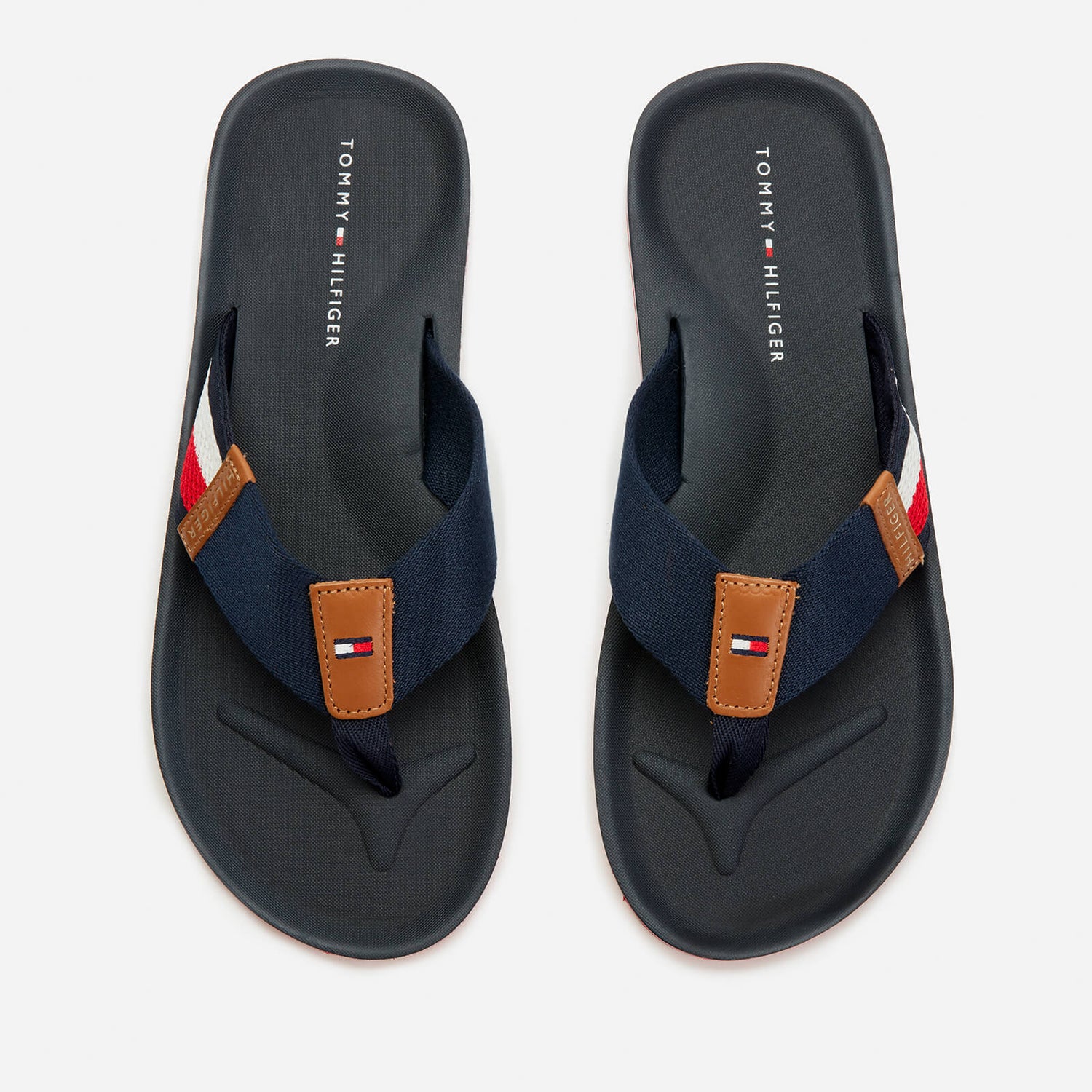 Tommy hilfiger corporate stripe beach sandal hotsell