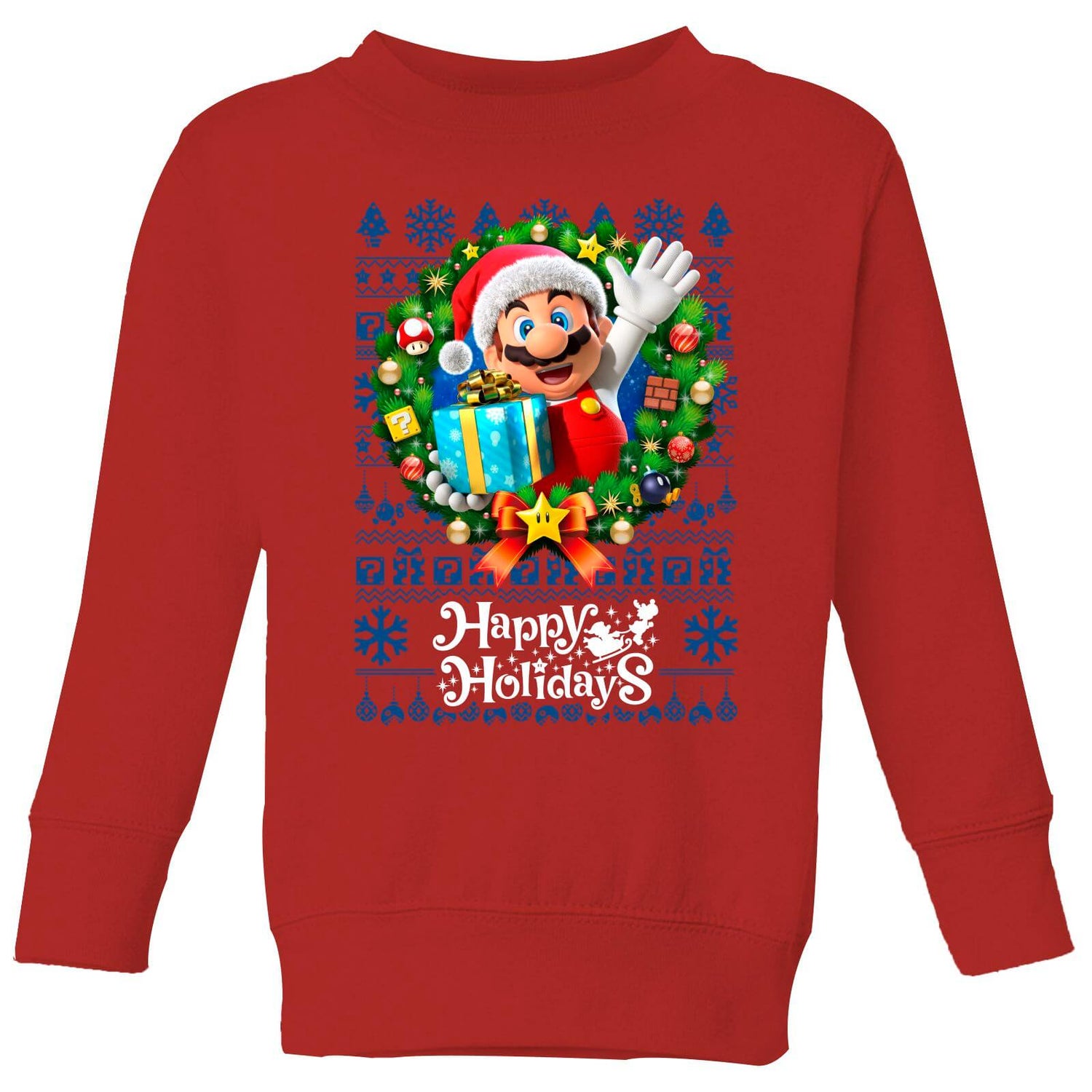 Super mario christmas jumper outlet