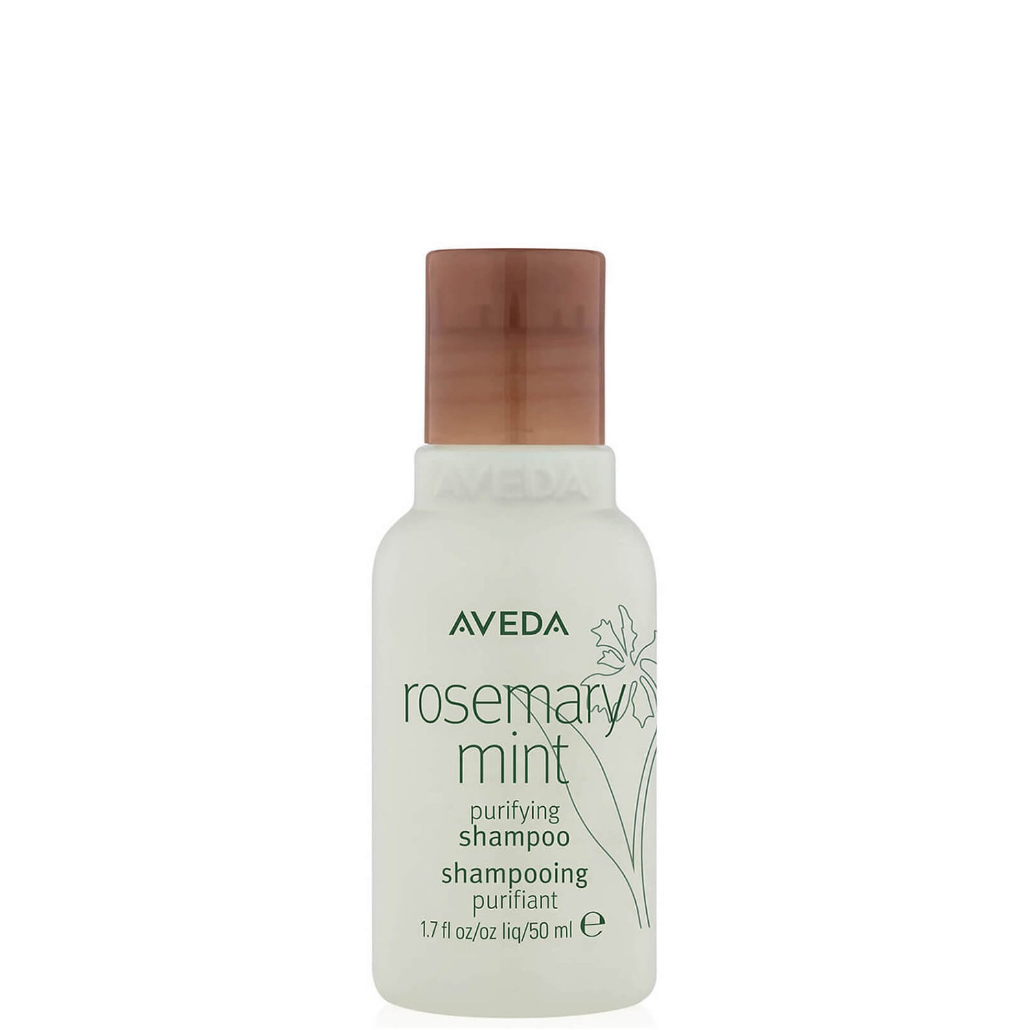 Aveda Rosemary Mint Purifying Shampoo 50ml LOOKFANTASTIC