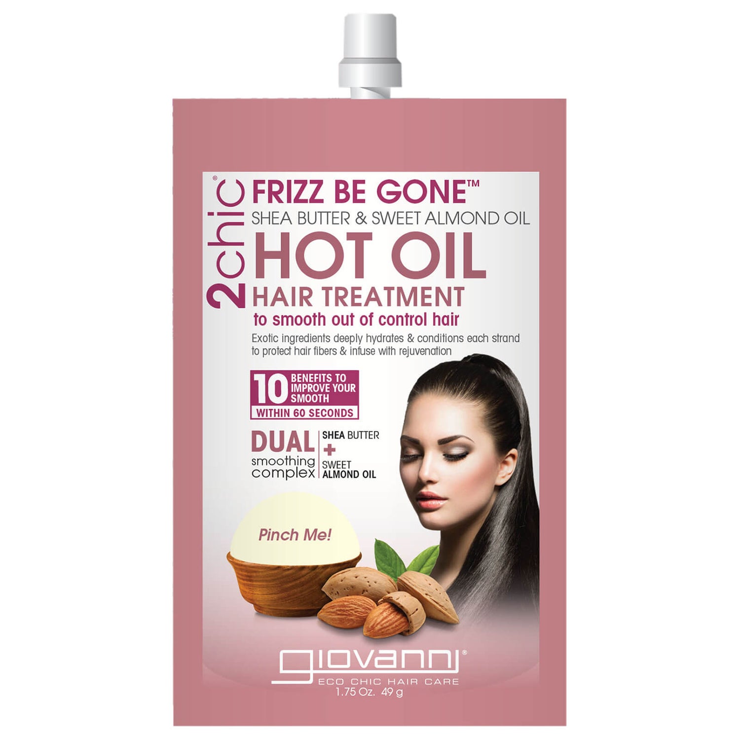 Giovanni 2chic Frizz Be Gone Hot Oil (Single Sachet)