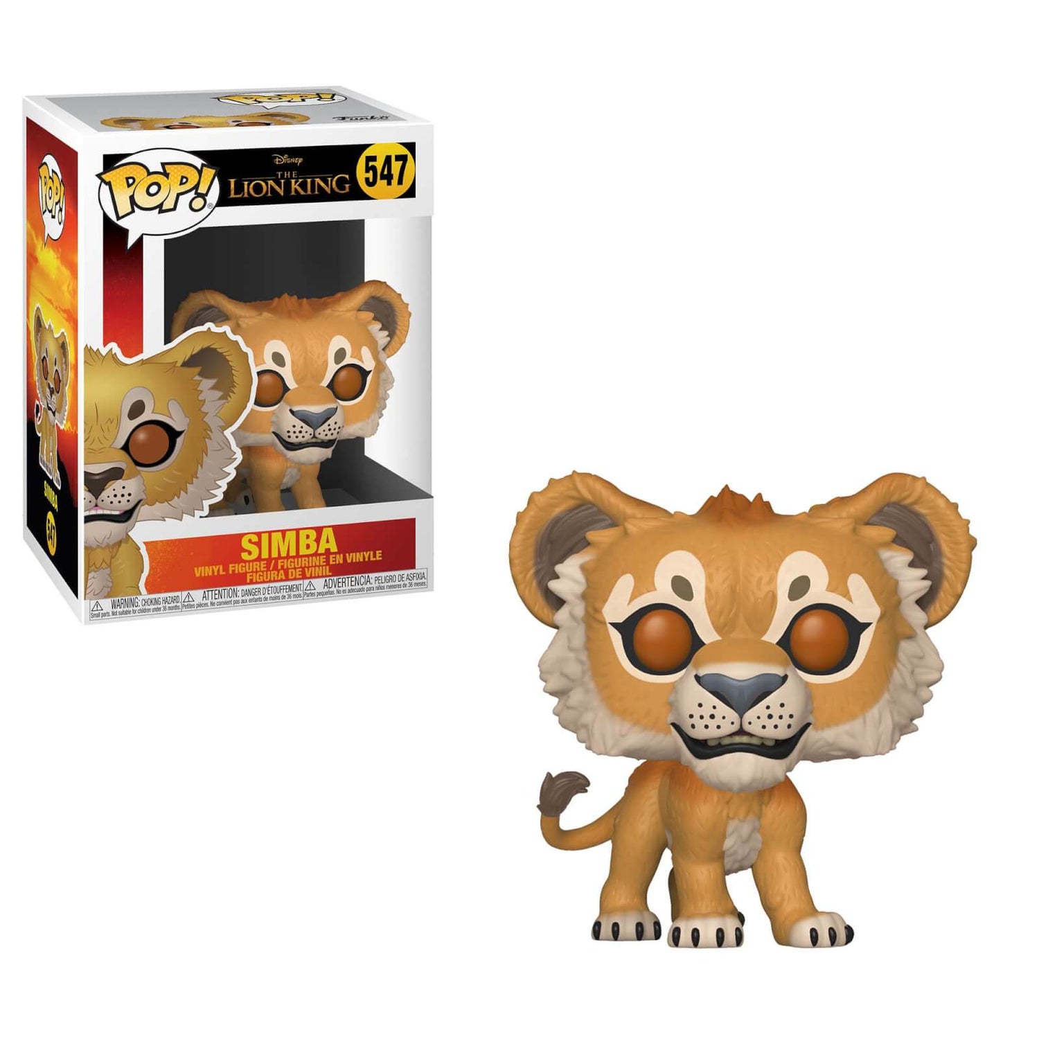 Disney The Lion King 2019 Simba Pop Vinyl Figure Pop In A Box De