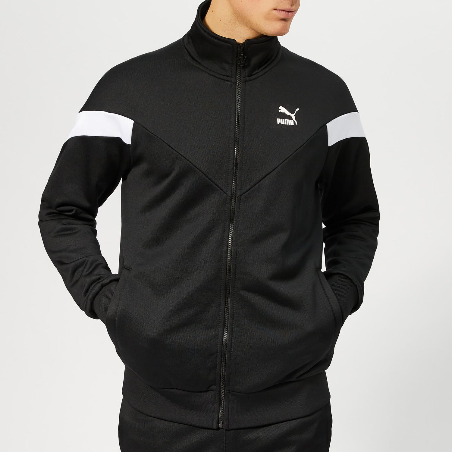 Puma Men's Iconic MCS Track Jacket - Puma Black | TheHut.com