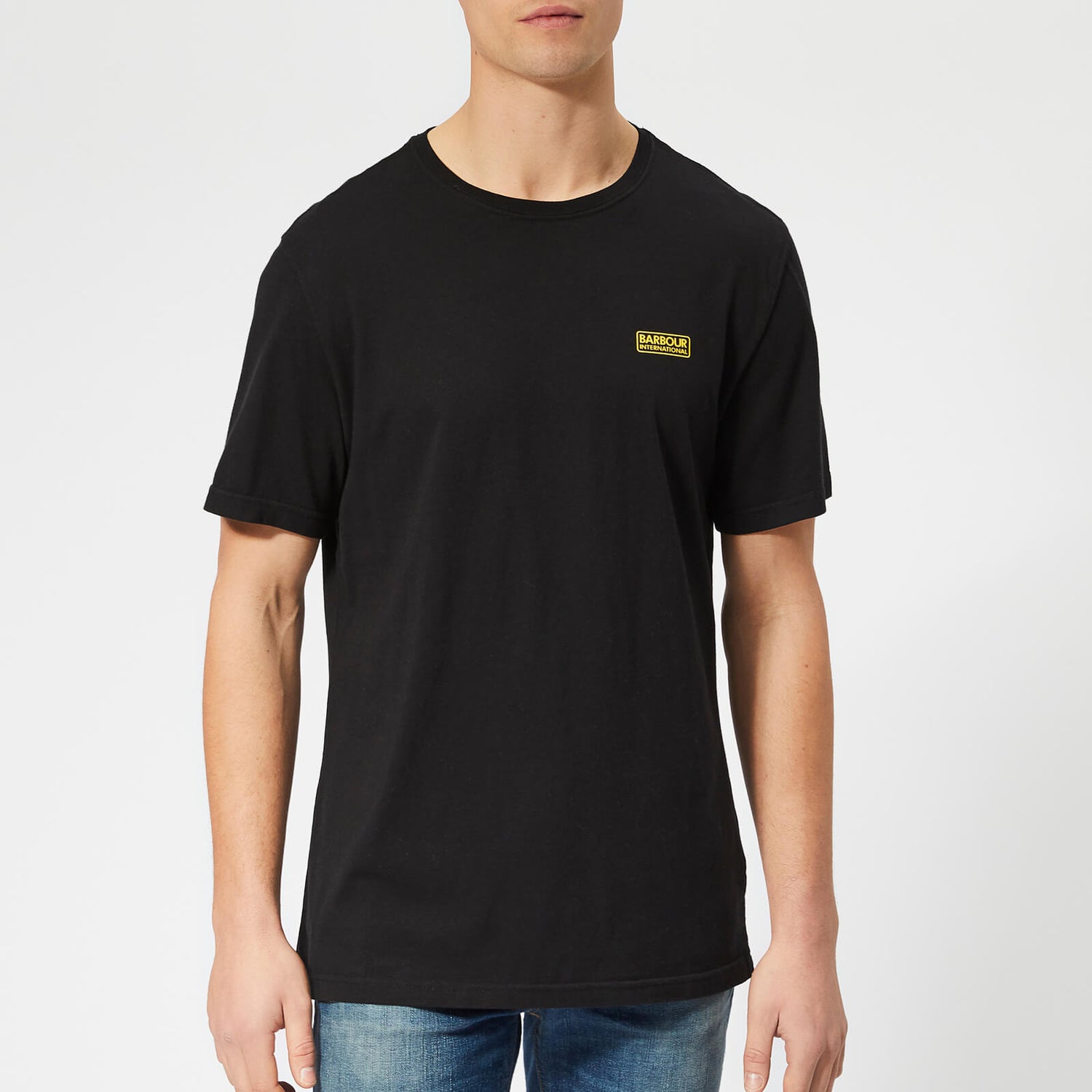 Barbour International Men's Essential Small Logo T-Shirt - Black - S