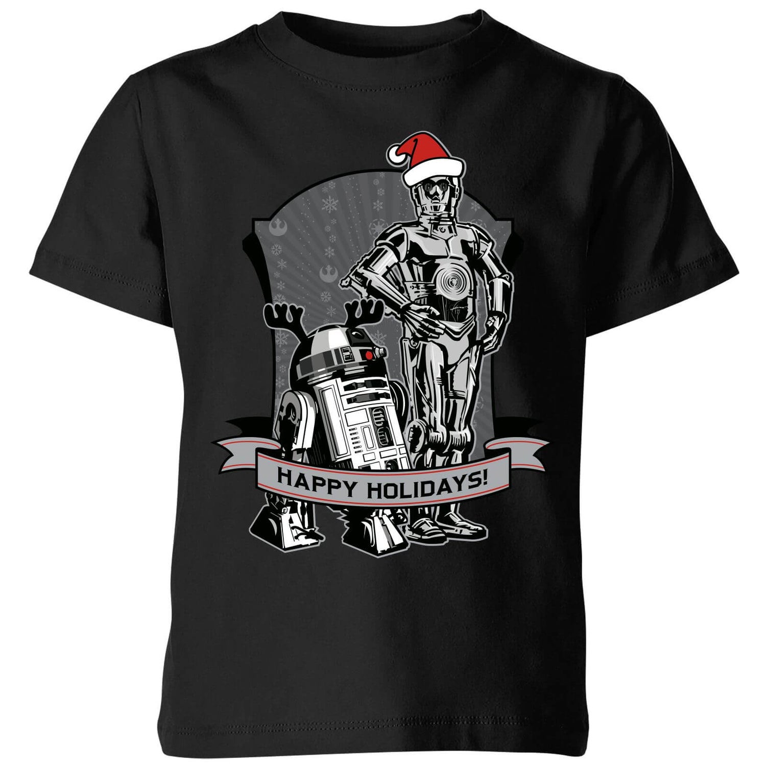 Star Wars Holidays Droids Kids' Christmas T-Shirt | Geek Box US