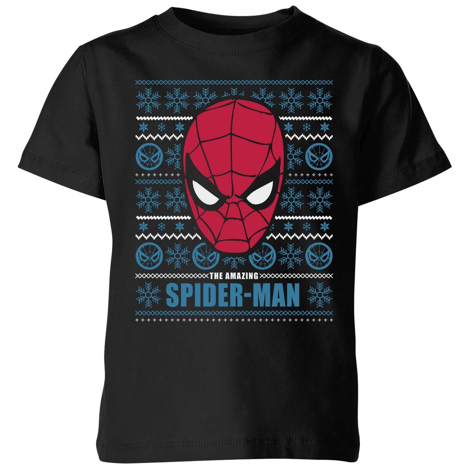 Vernietigen bossen Socialisme Marvel Spider-Man kinder Christmas t-shirt - Zwart | Zavvi.nl