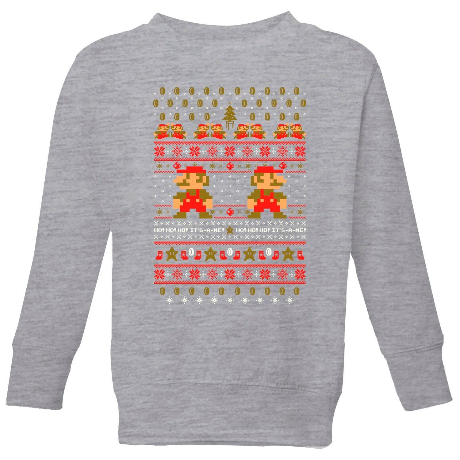 mario christmas jumper kids