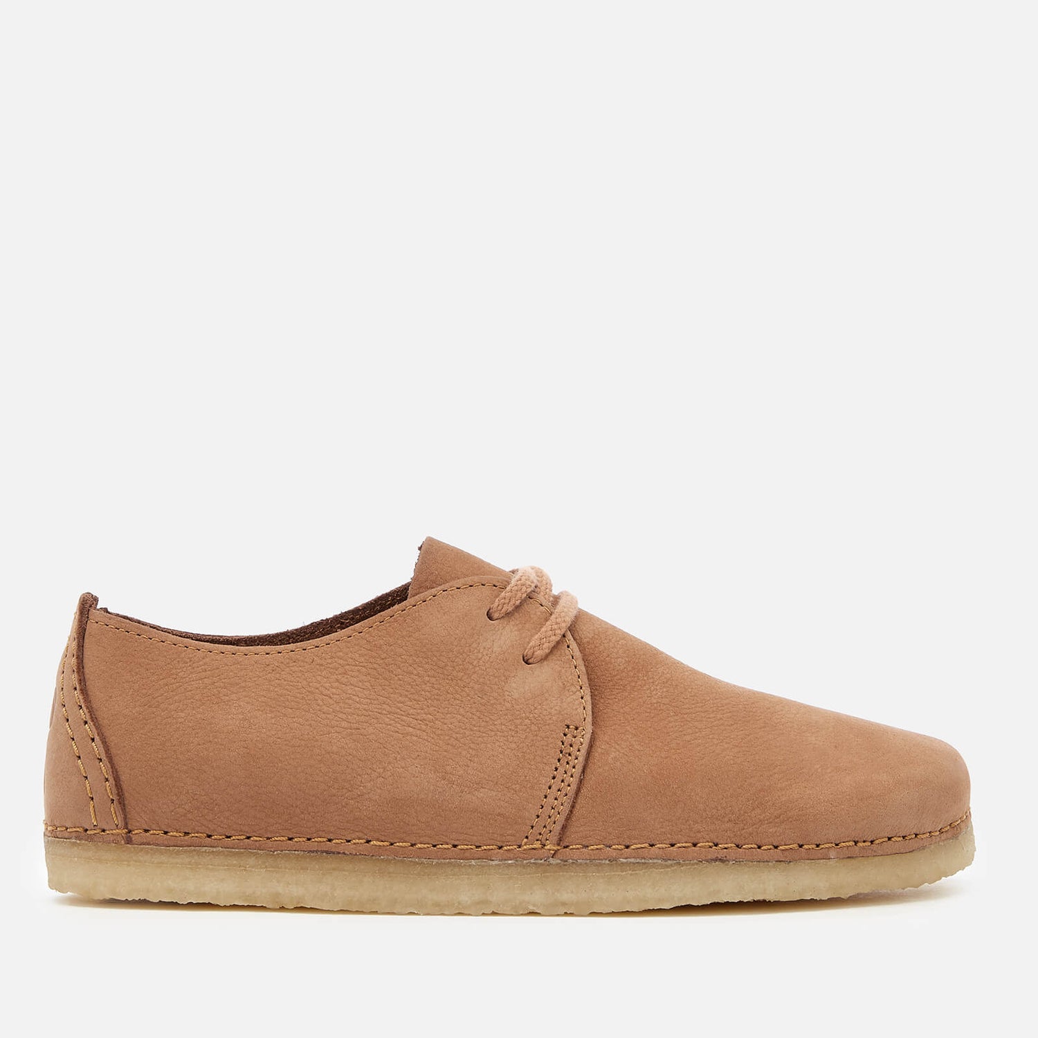 Clarks Originals Women s Ashton Nubuck Lace Up Shoes Light Tan TheHut