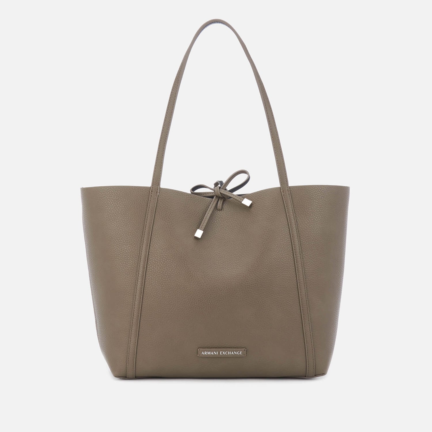 Armani Exchange Women s Reversible Tote Bag Taupe Black TheHut