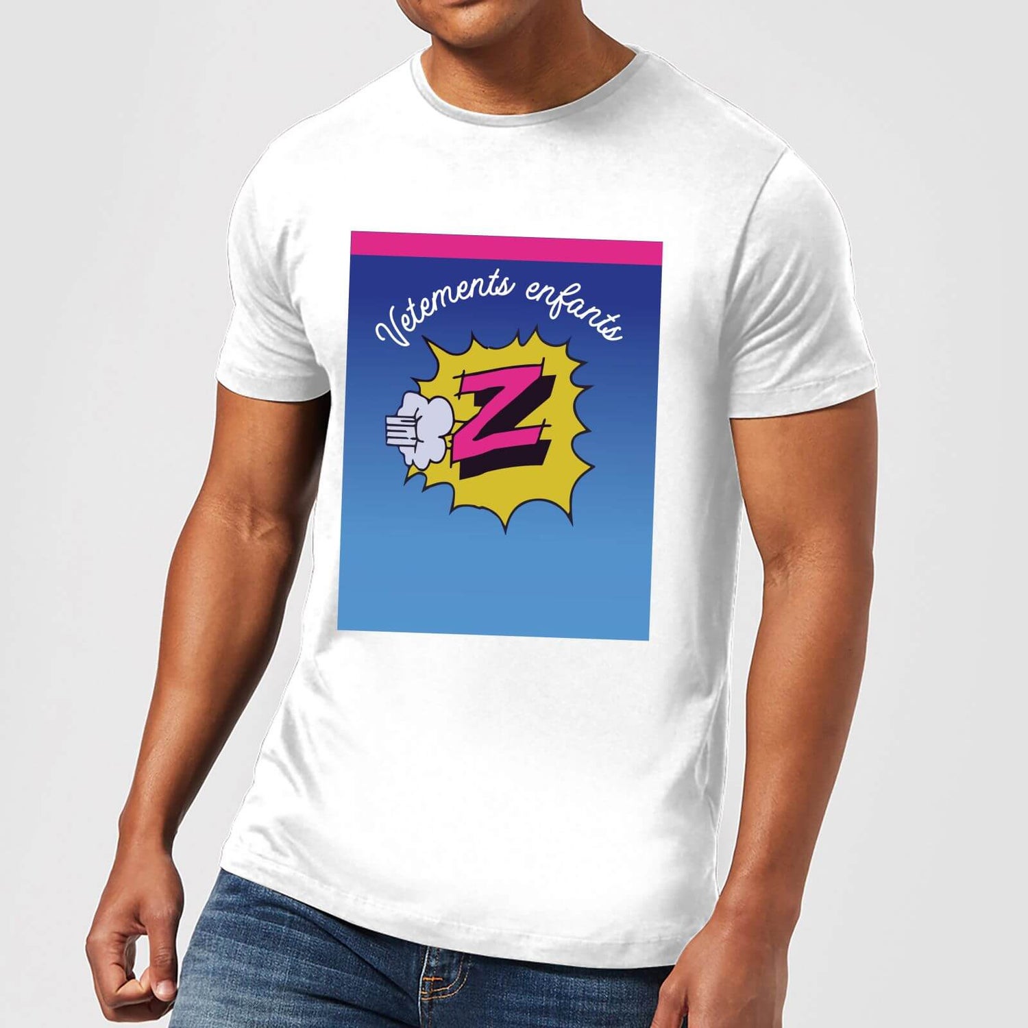 Summit Finish Z Vetements Men's T-Shirt - White Clothing - Zavvi US