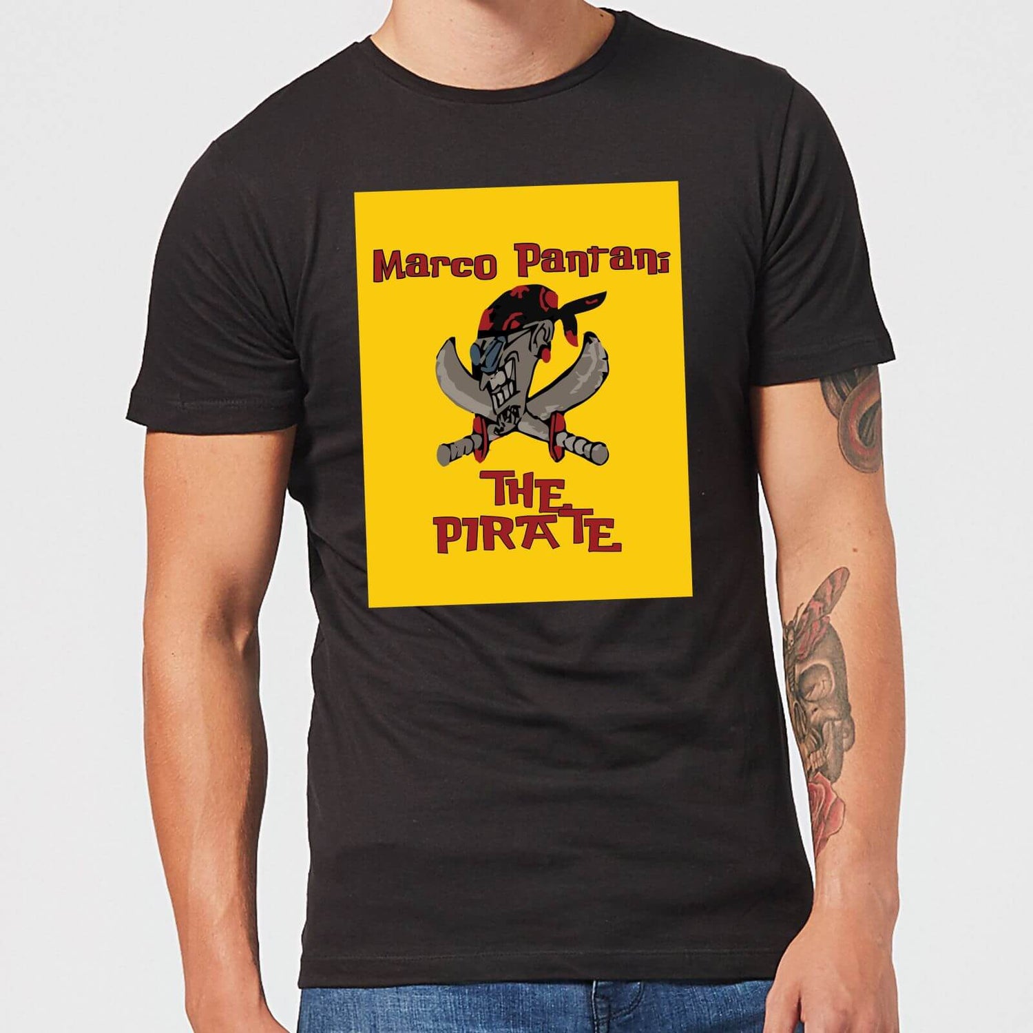 Summit Finish Pantani The Pirate Men's T-Shirt - Black | ProBikeKit Canada