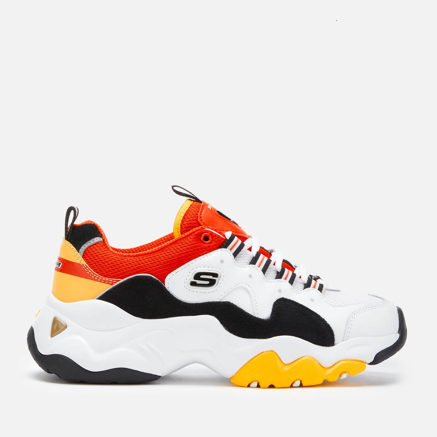 Skechers d lites womens orange hot sale