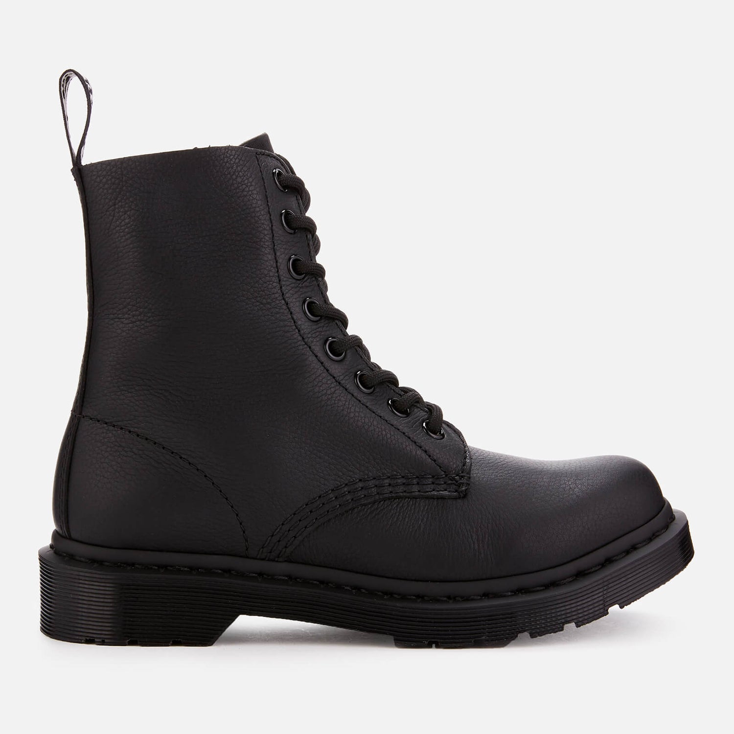 Dr. Martens Women's 1460 Pascal Virginia Leather 8-Eye Boots - Black Mono - UK 3