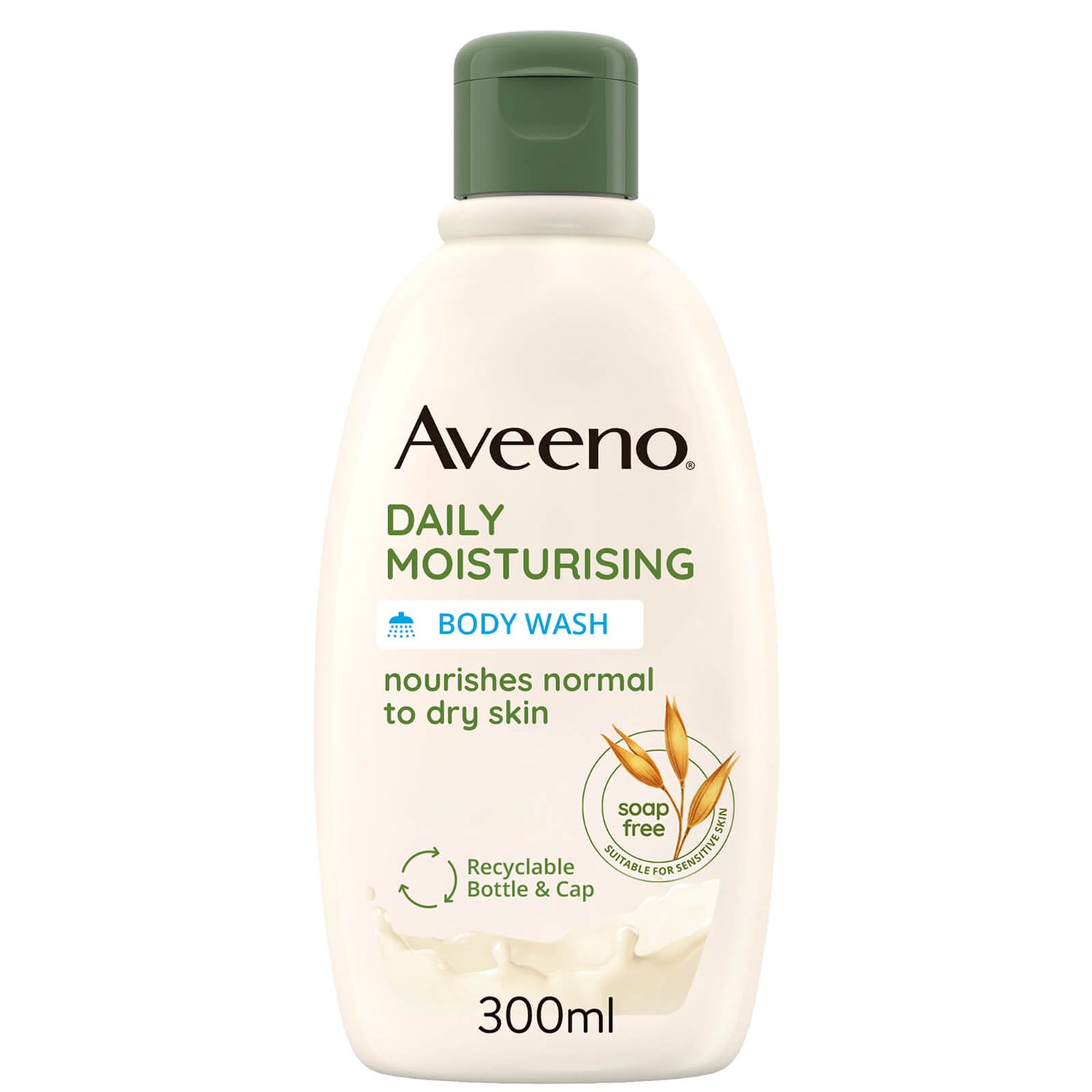 Aveeno Daily Moisturising Body Wash 300ml LOOKFANTASTIC