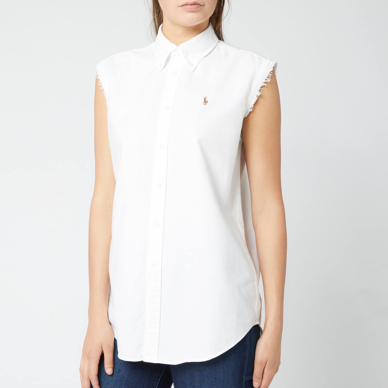 ralph lauren women's sleeveless shirt