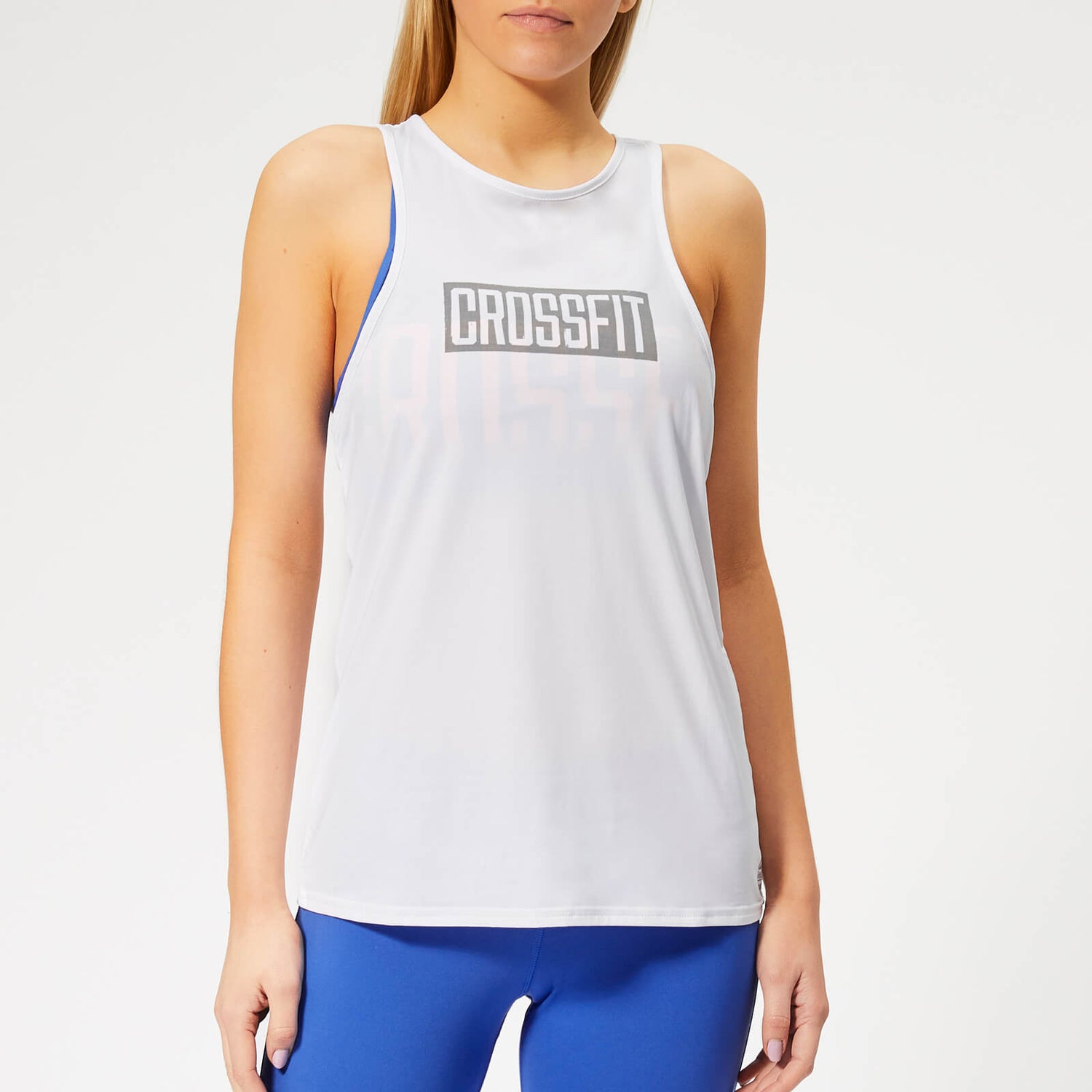 Reebok Women s CrossFit ACTIVCHILL Tank Top White TheHut
