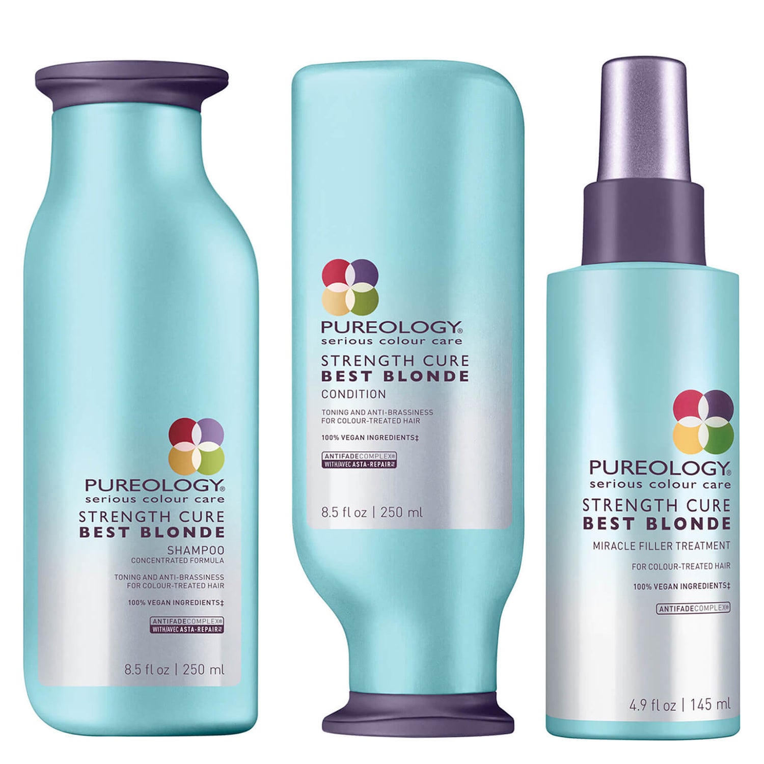 Pureology Strength Cure Best Blonde Trio
