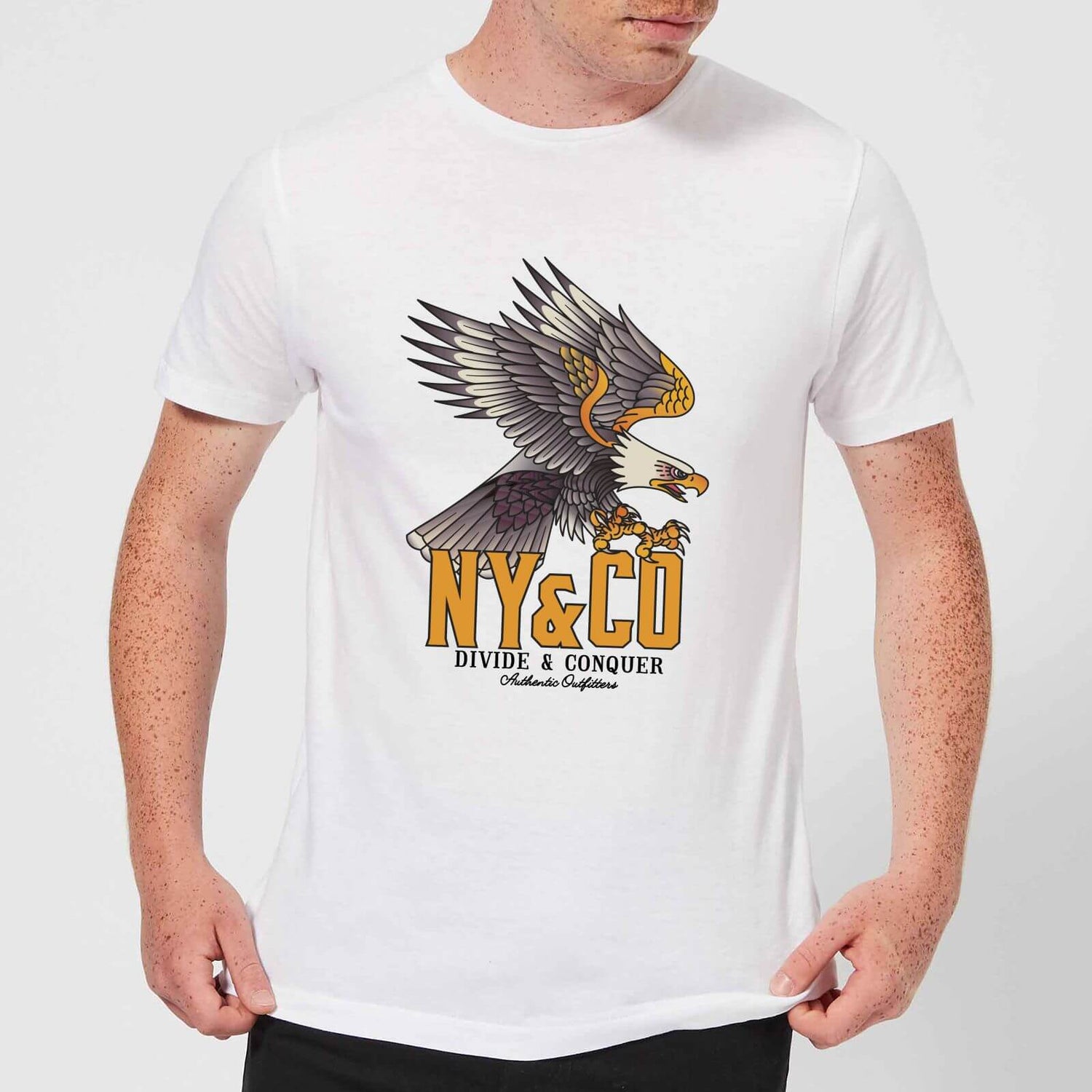 Eagle Tattoo Men's T-Shirt - White Clothing - Zavvi Ireland