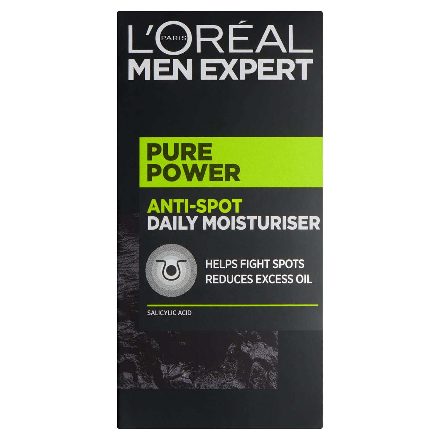 L Oreal Men's Expert Pure Power Test L'Oréal Men Expert Pure Power Anti-Spot Moisturiser 50ml - LOOKFANTASTIC