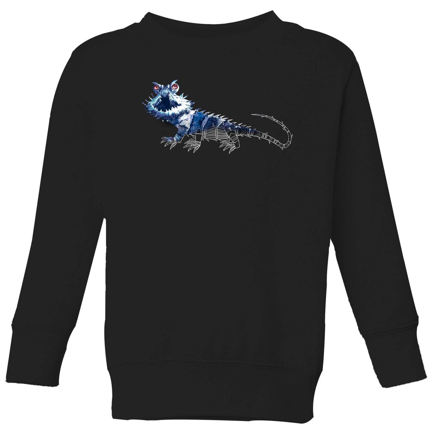 Fantastic Beasts Tribal Chupacabra Kids Sweatshirt Black