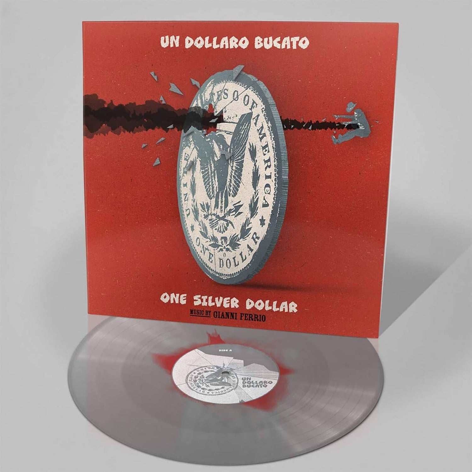 Un Dollaro Bucato LP (Silver/Red)