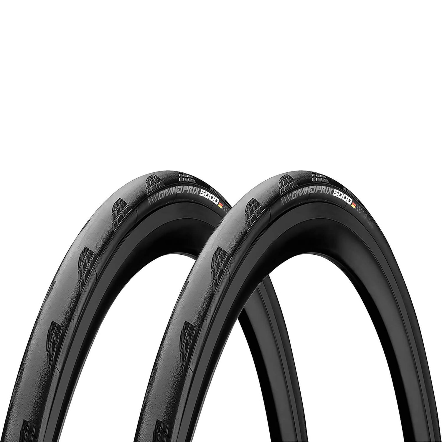 zeevruchten spectrum Tweede leerjaar Continental Grand Prix 5000 Clincher Road Tire Twin Pack - Black |  ProBikeKit.com