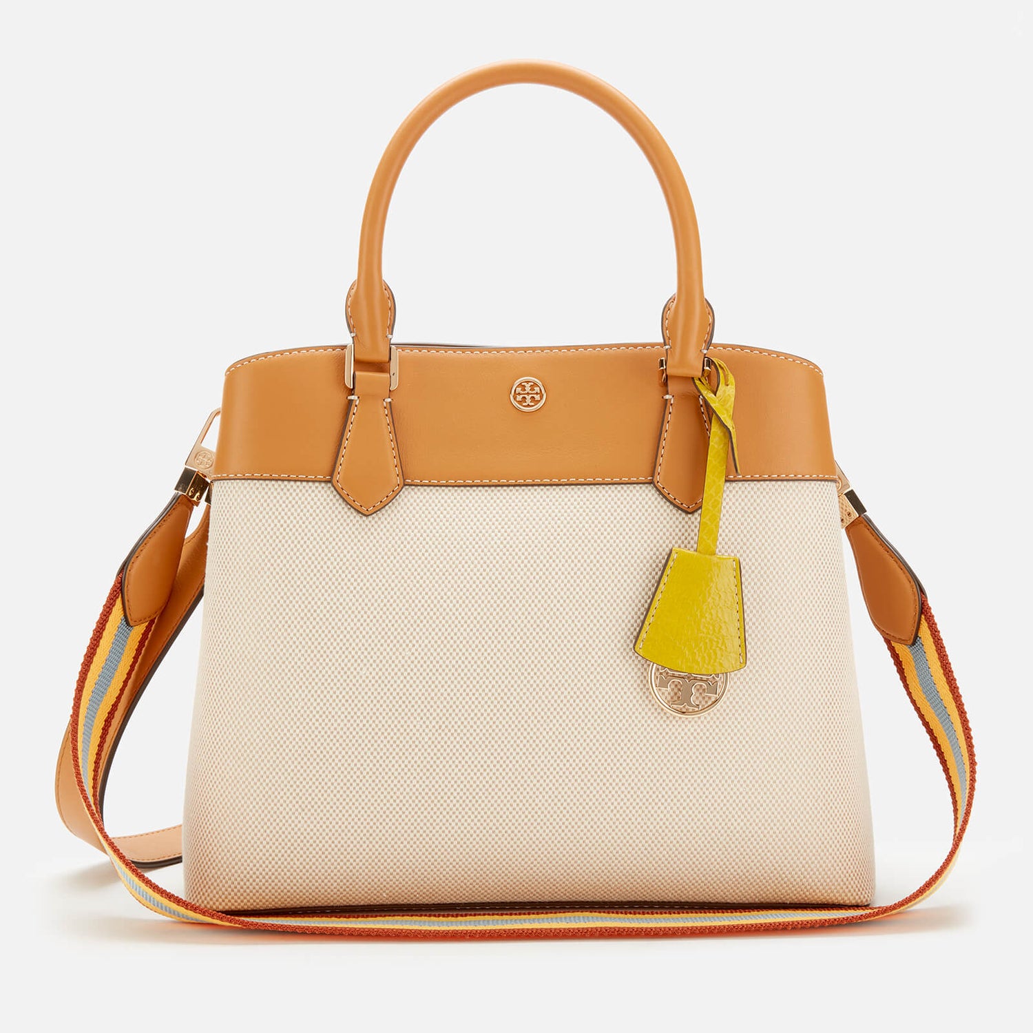 tory burch robinson canvas