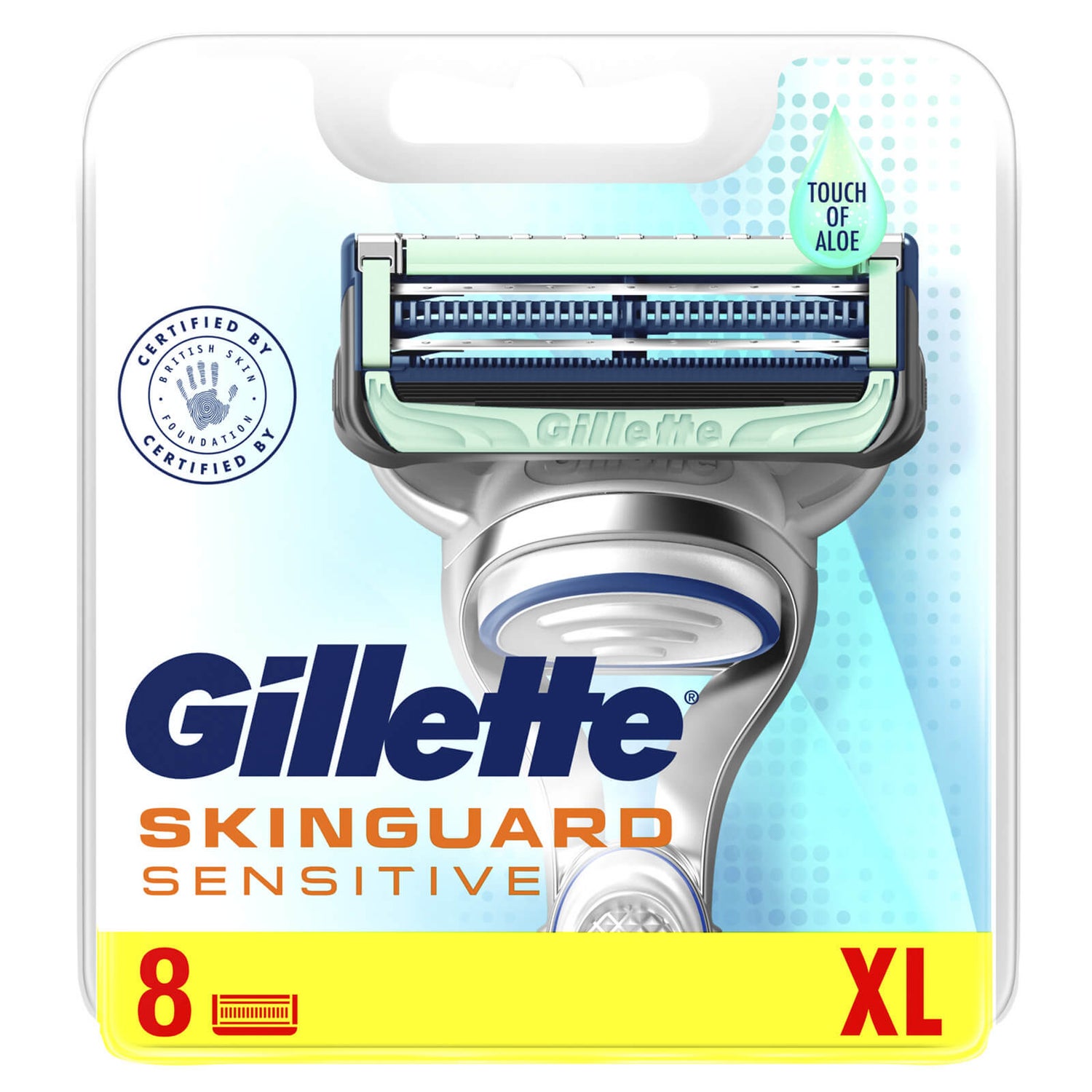 SkinGuard Sensitive Razor Blades for sensitive skin Gillette UK