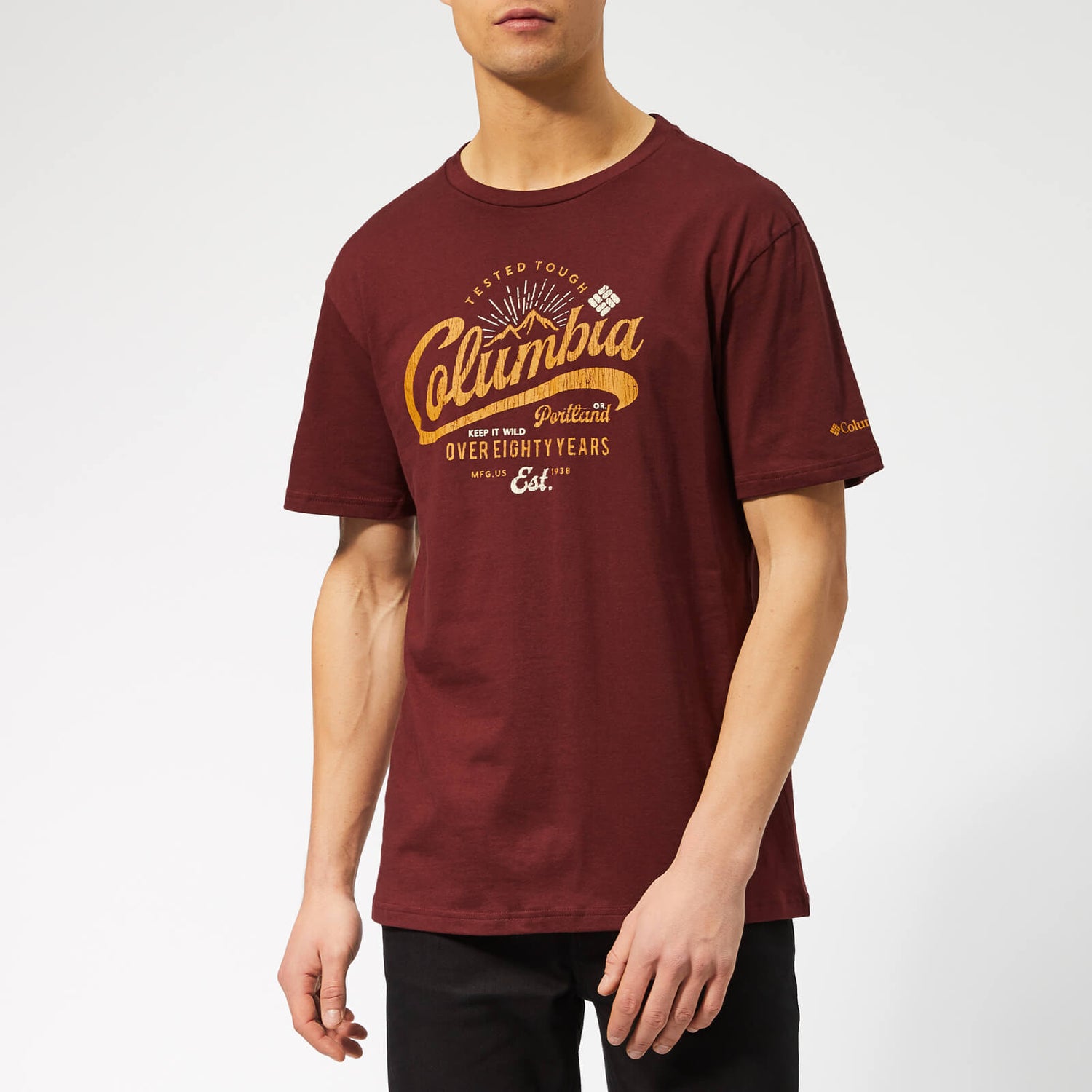 Columbia leathan trail tee online