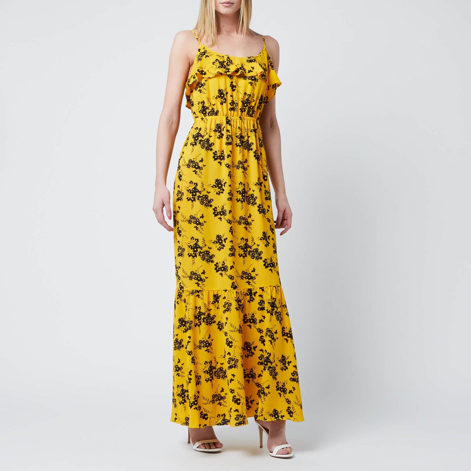 Michael kors yellow dress top