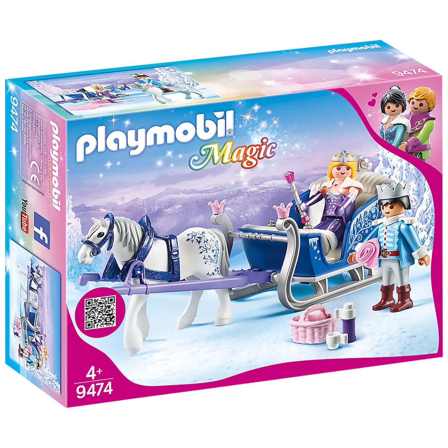 Playmobil Magic Sleigh with Royal Couple (9474) Toys Zavvi UK