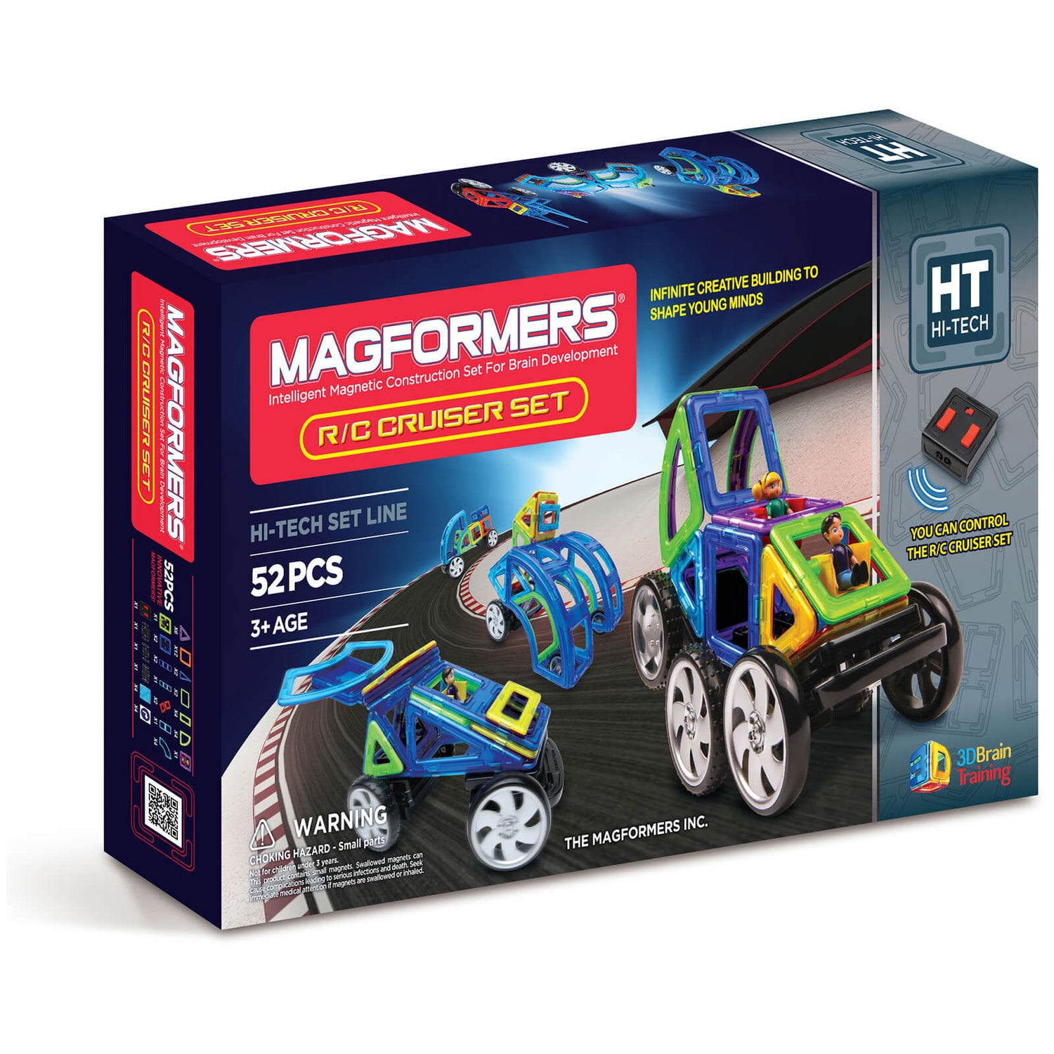 Magformers R C Cruiser Set 52 Pieces IWOOT UK