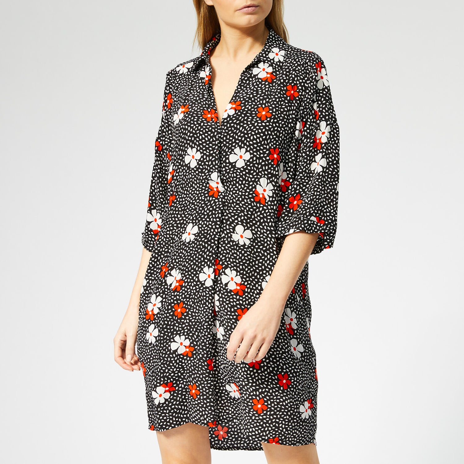 Confetti floral shirt dress shop