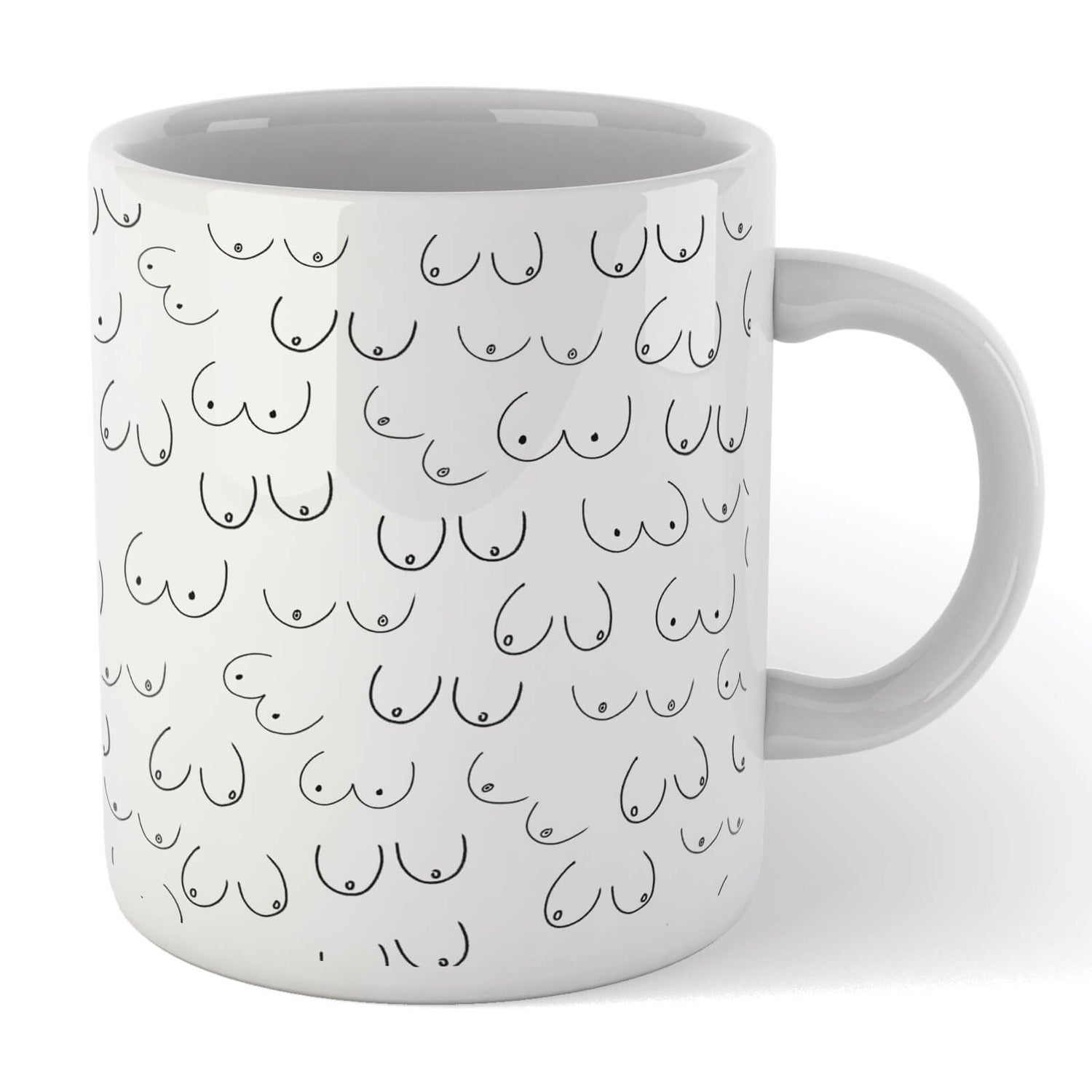 Buy Boobie Boobs Mug Ceramic Coffee Cup Water Juice Cups (Boobs