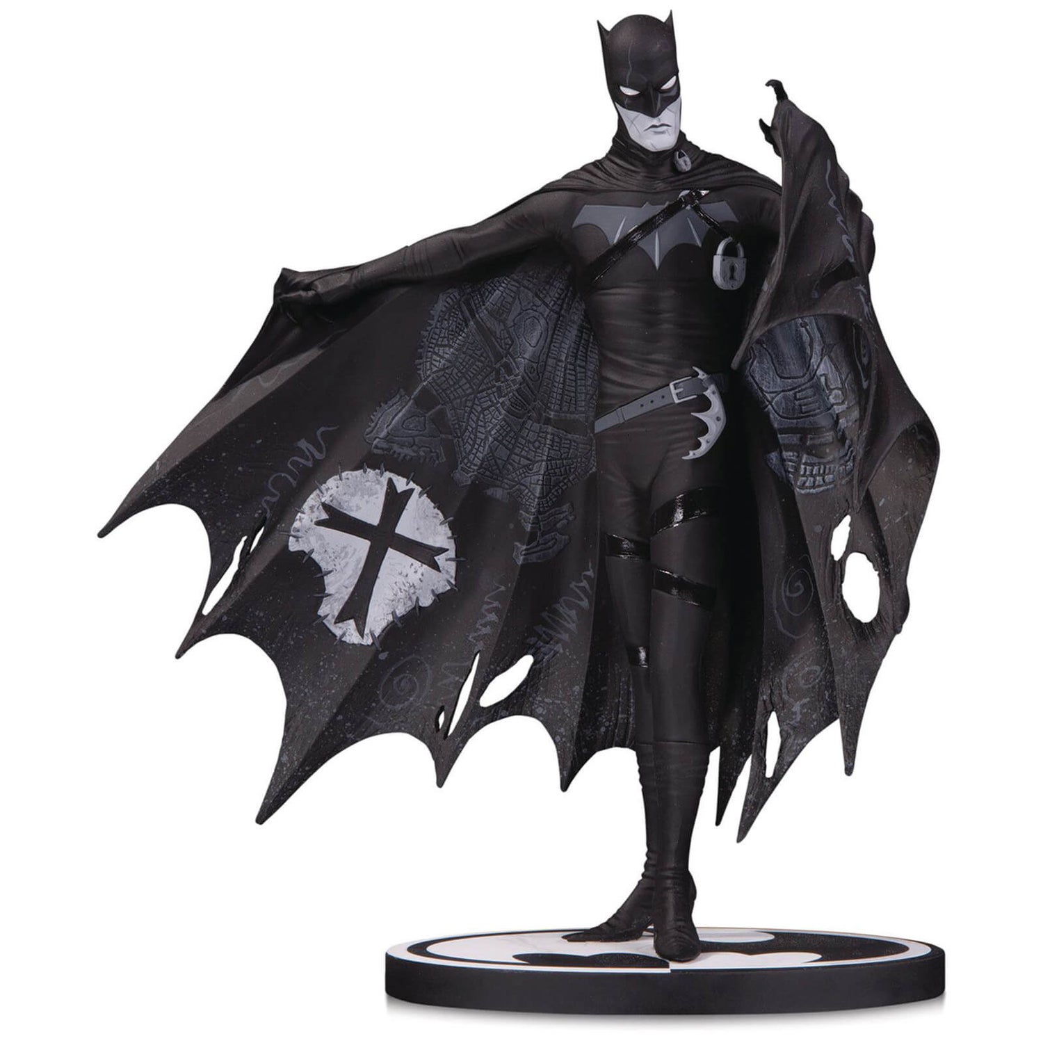 DC Collectibles Batman Black White Statue Batman by Gerard Way 20cm