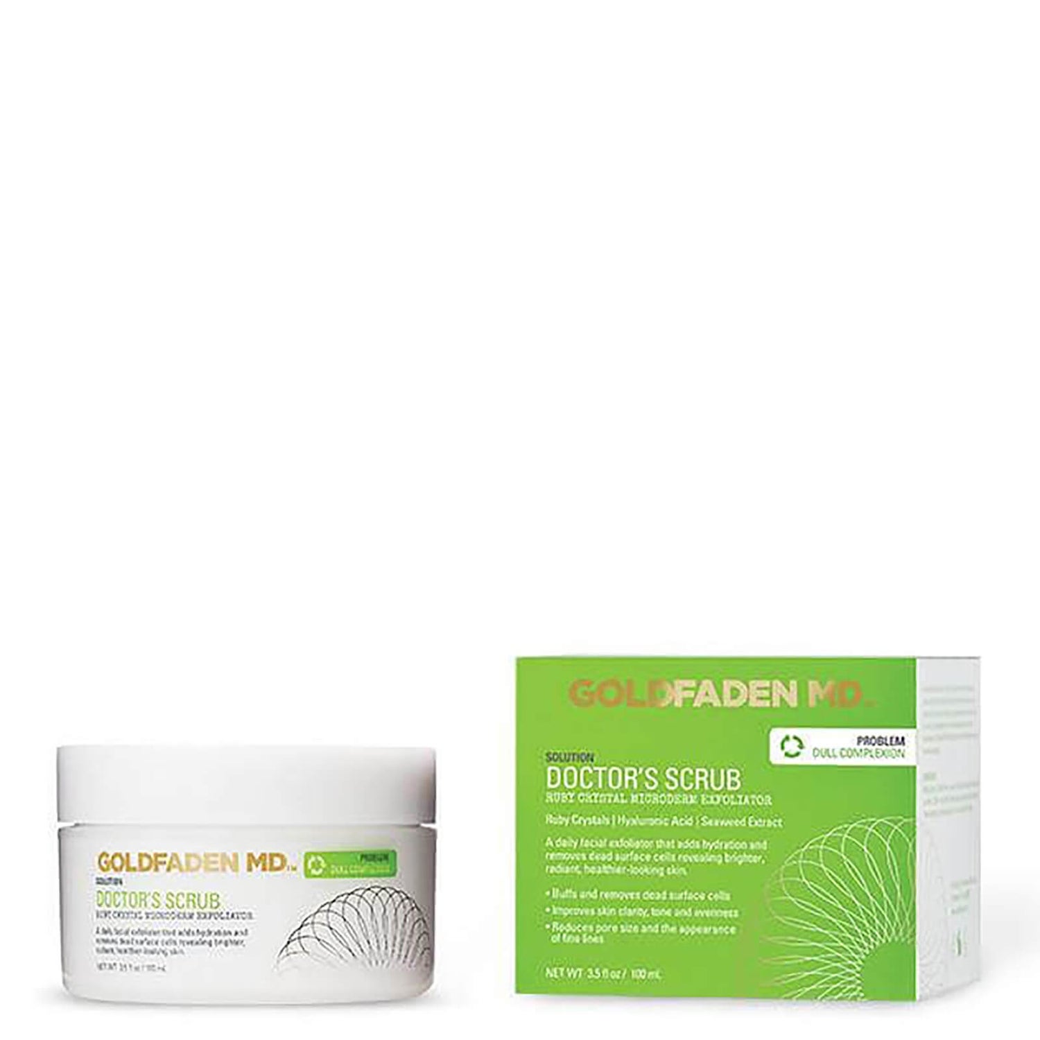 Goldfaden MD Doctor's Scrub Ruby Crystal Microderm Exfoliator 100ml