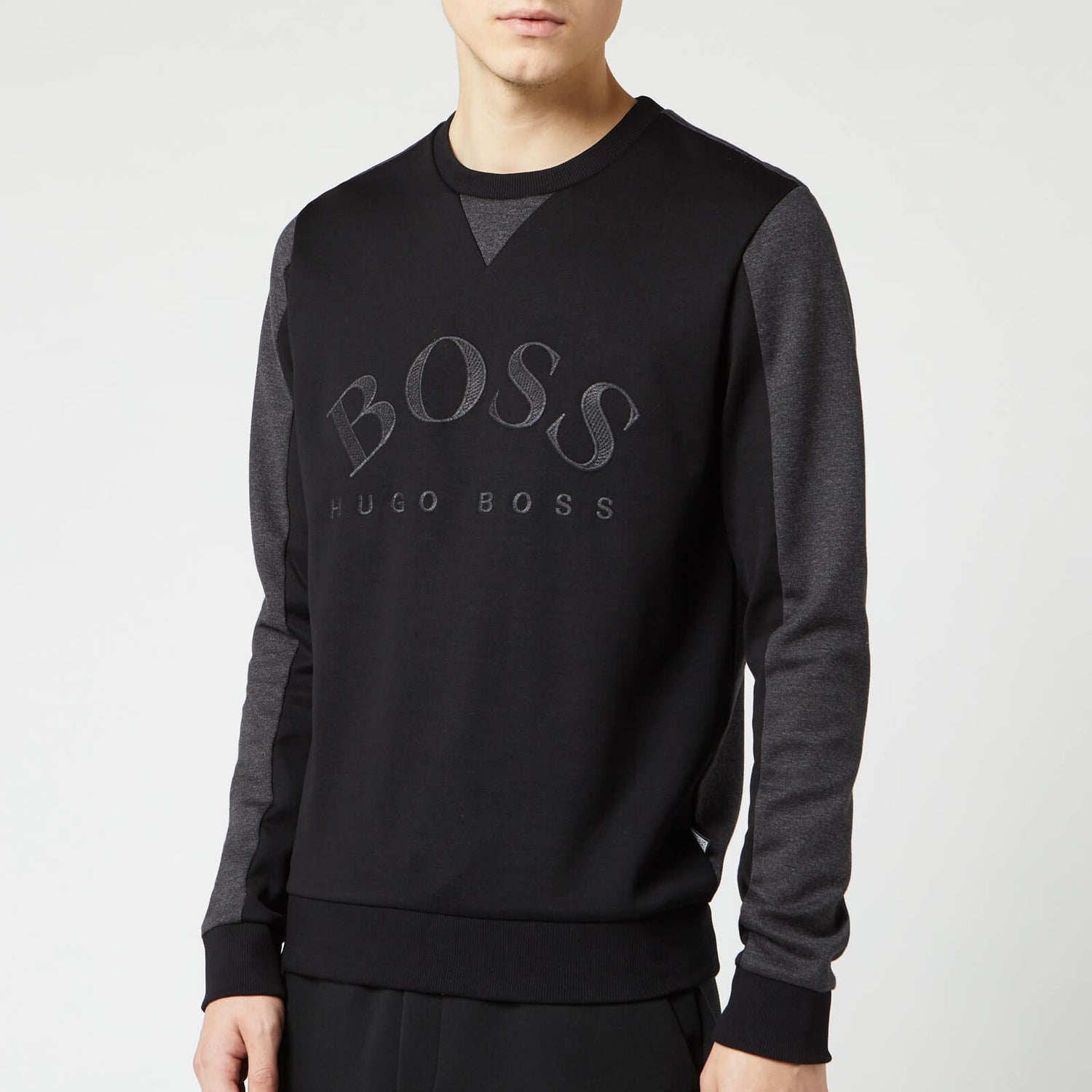 BOSS Men s Salbo Sweatshirt Black TheHut