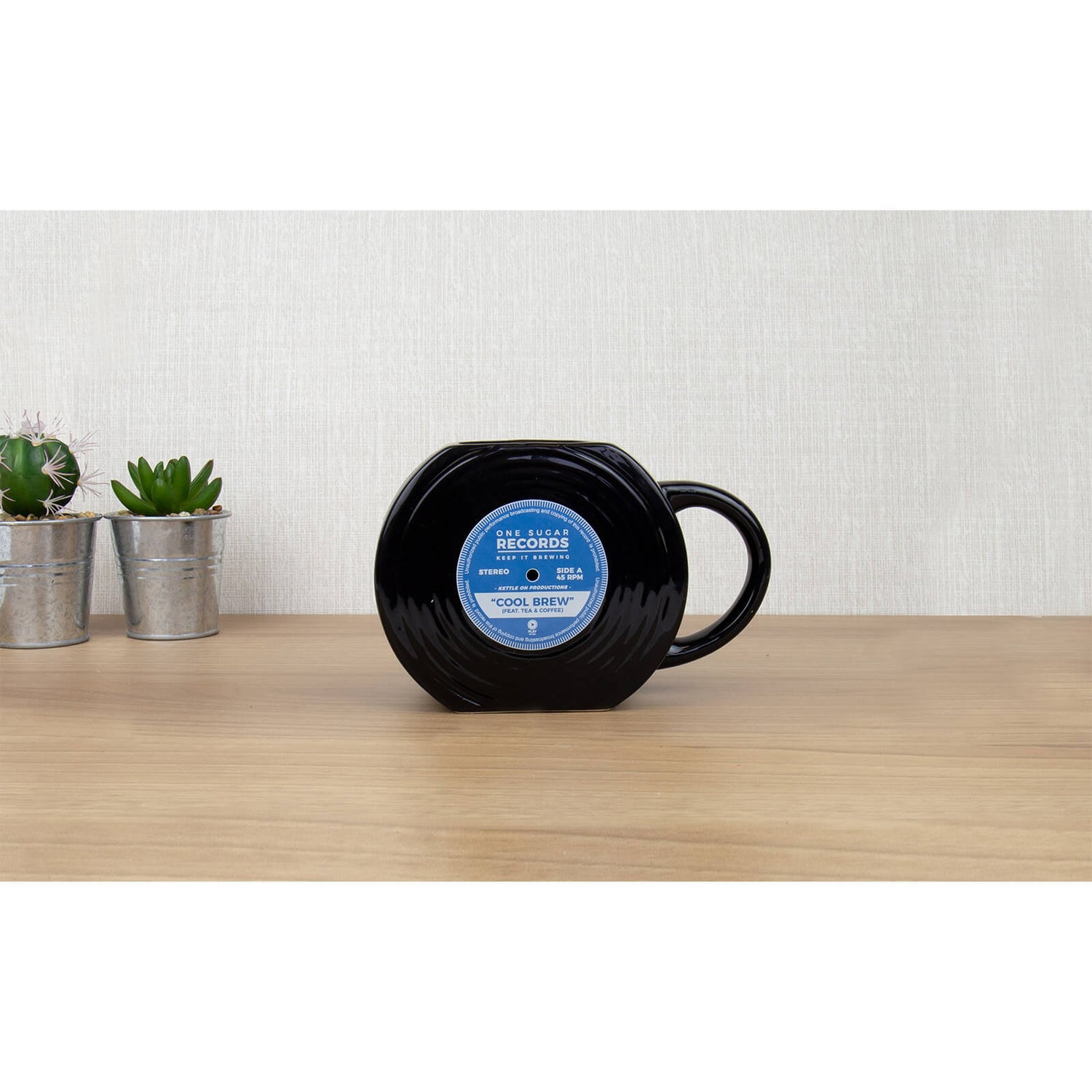 Vinyl Record Shaped Mug IWOOT UK