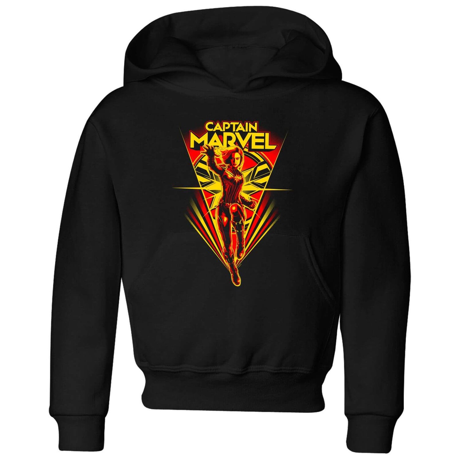 Captain marvel hoodie kids top