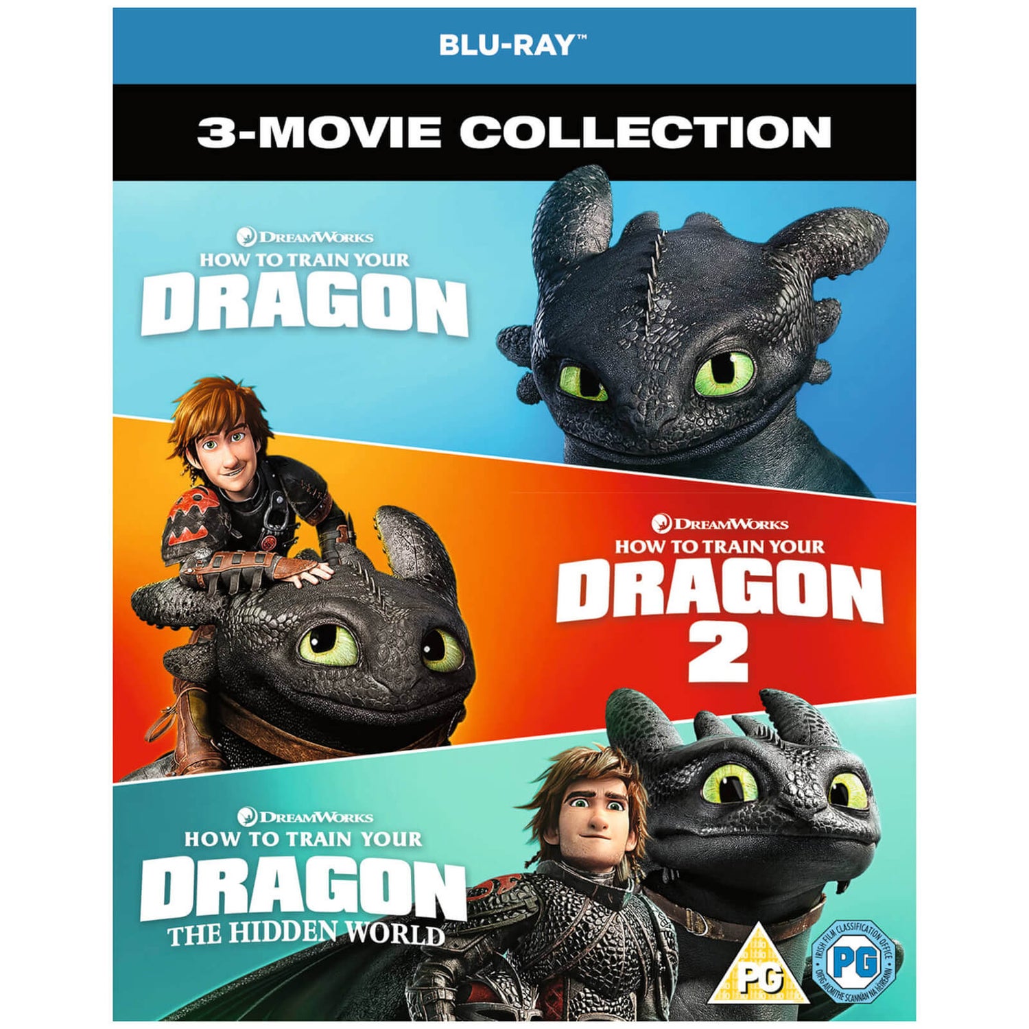 How To Train Your Dragon 3 Movie Collection Blu Ray Zavvi Australia 8970