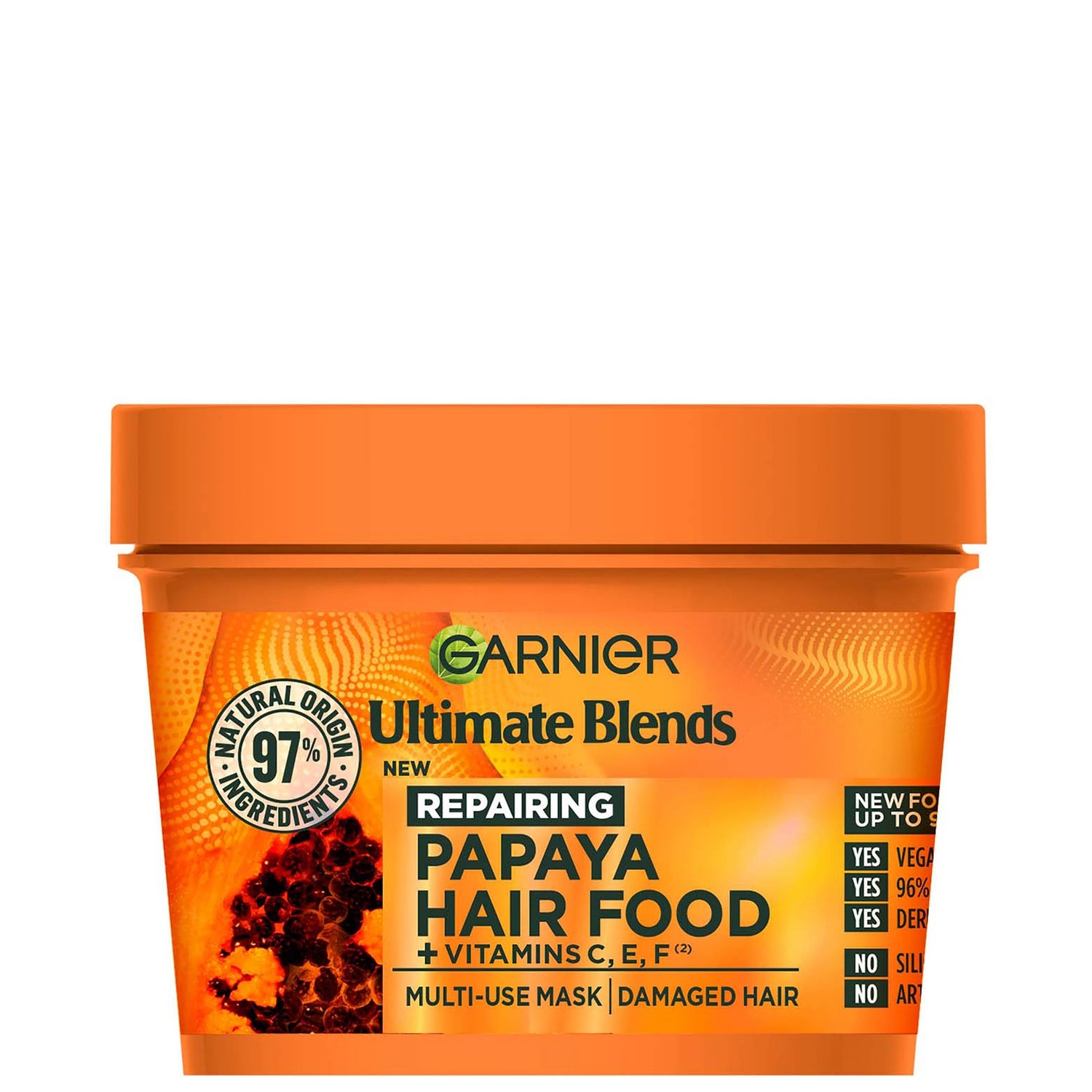 Garnier Ultimate Blends Hair Food Papaya 3in1 Damaged Hair Mask