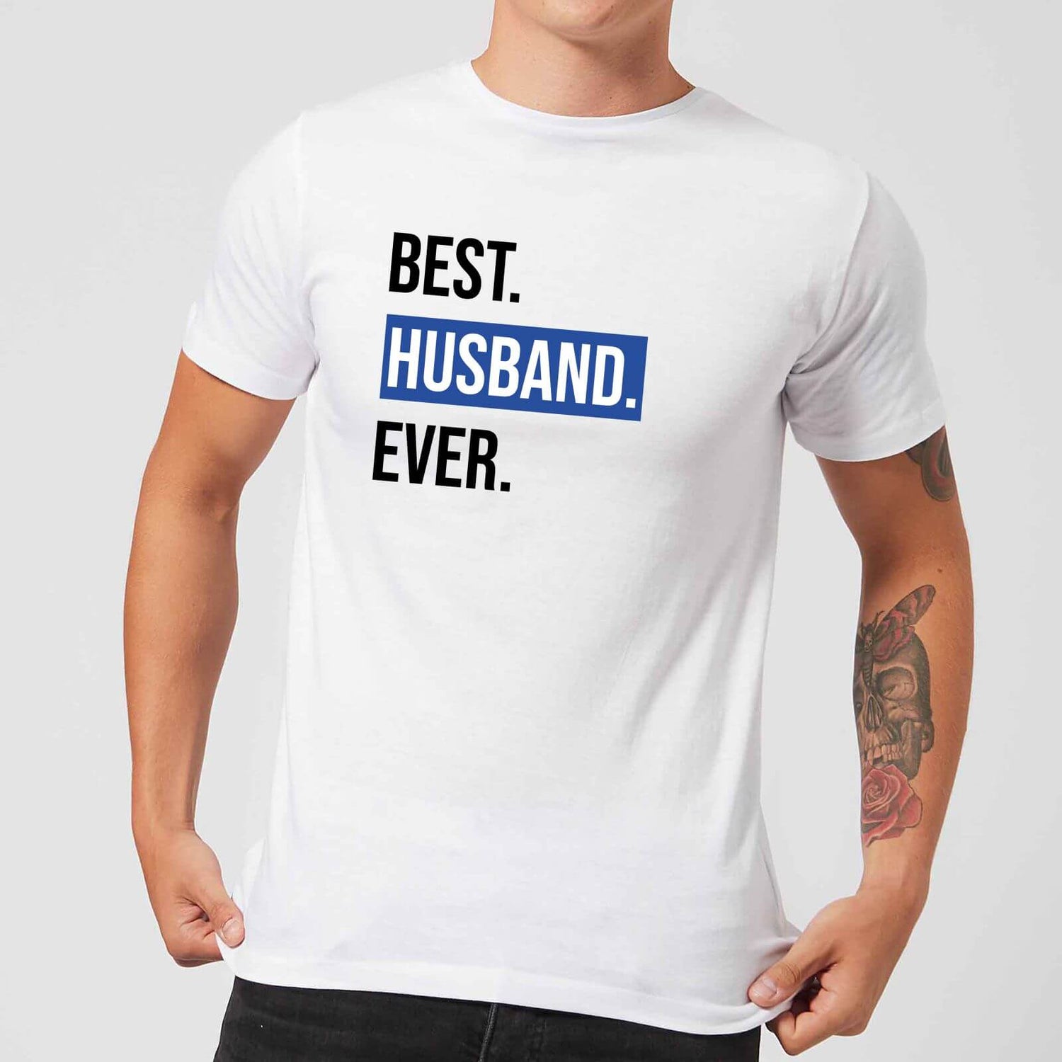 Best Husband Ever Men's T-Shirt - White 