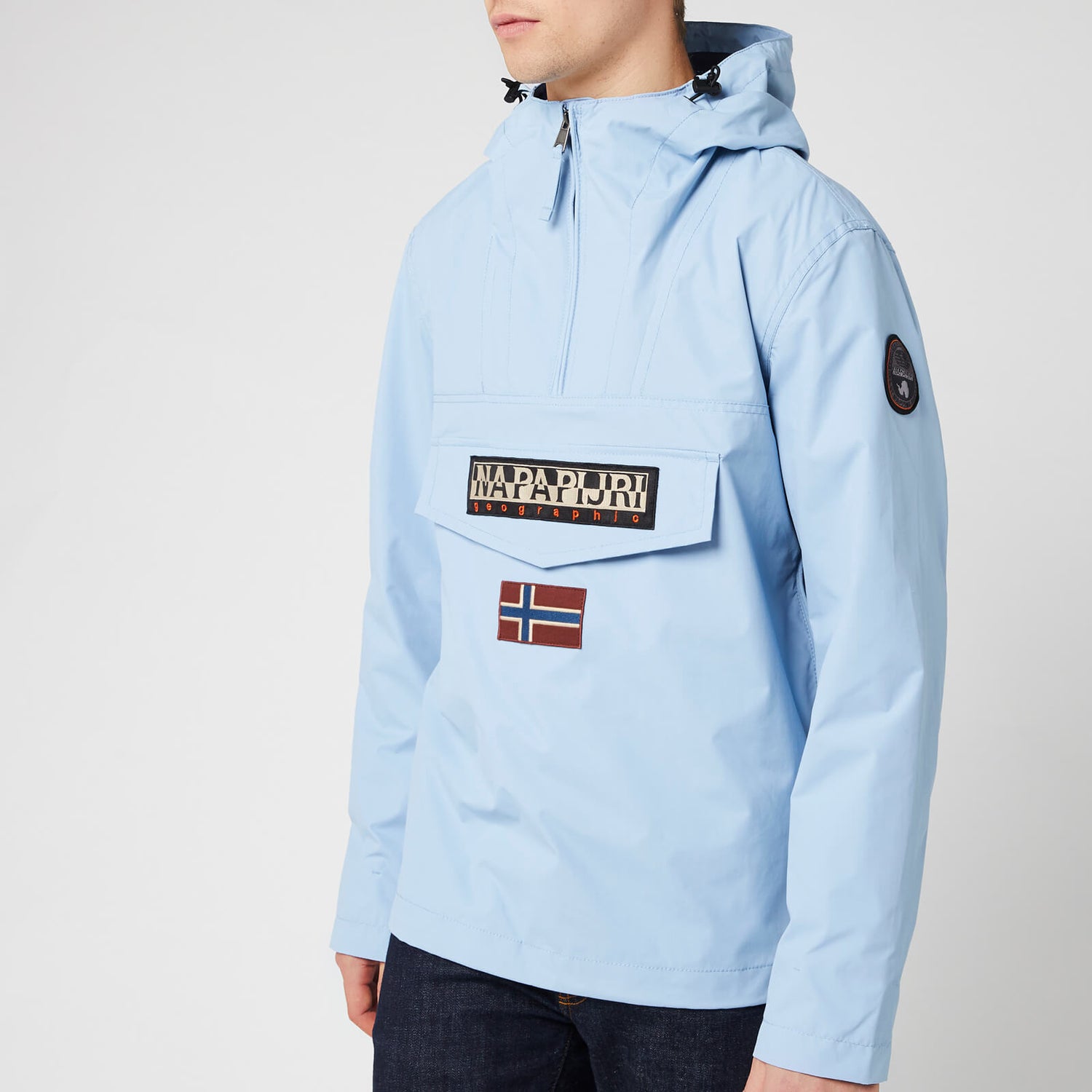 Napapijri Men s Rainforest Jacket Light Dusk Blue TheHut