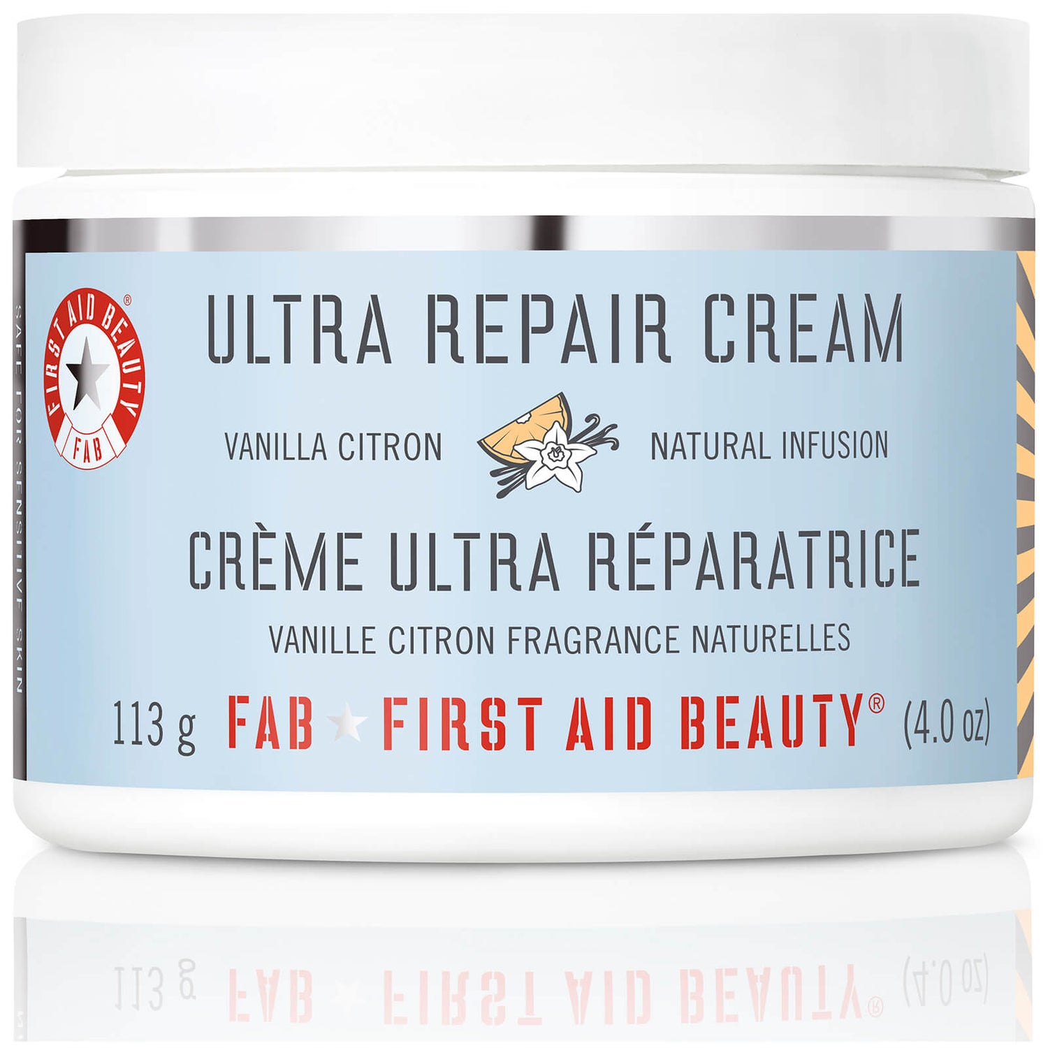 First Aid Beauty Ultra Repair Cream Vanilla Citron 113g LOOKFANTASTIC