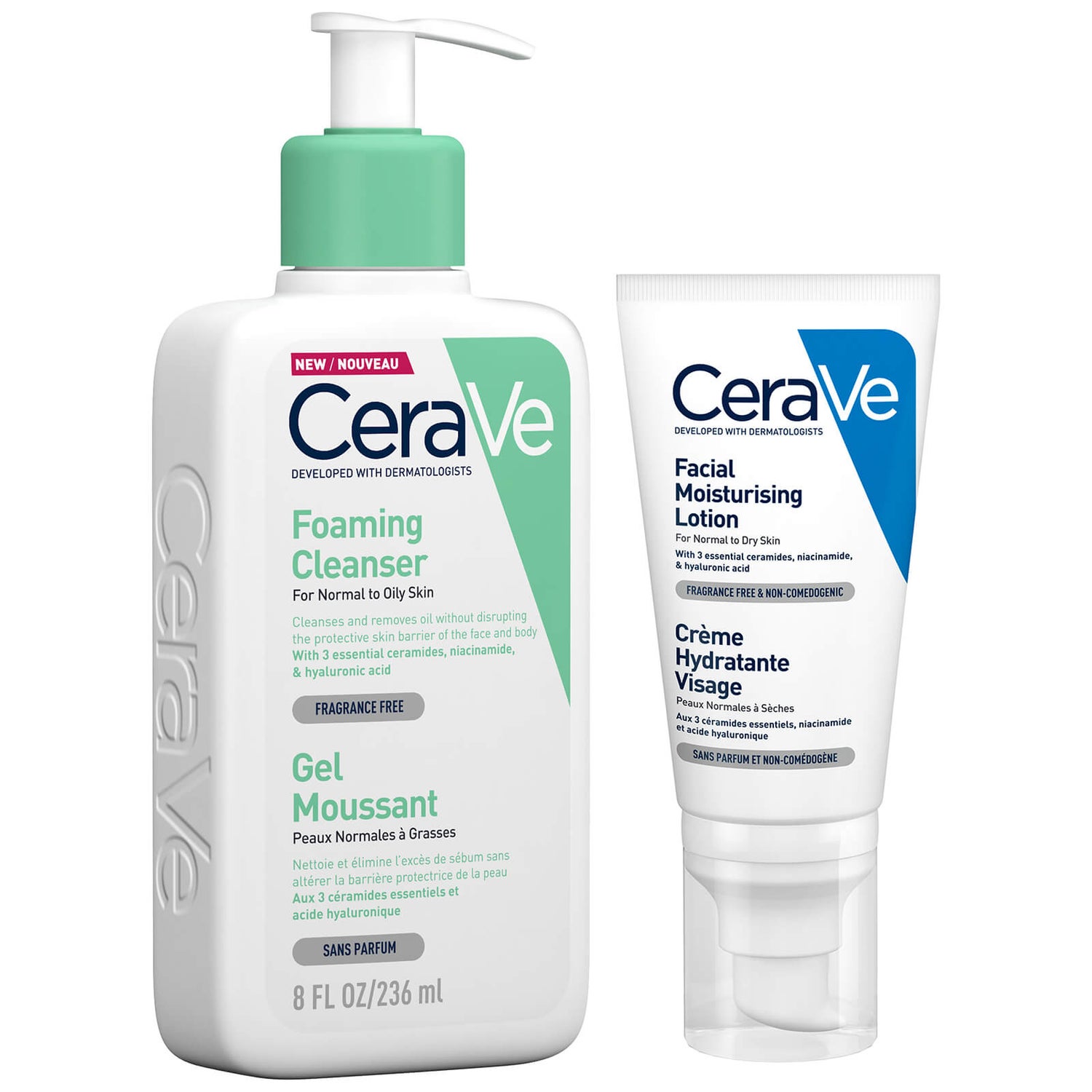 Duo Cleanse the Day Away da CeraVe