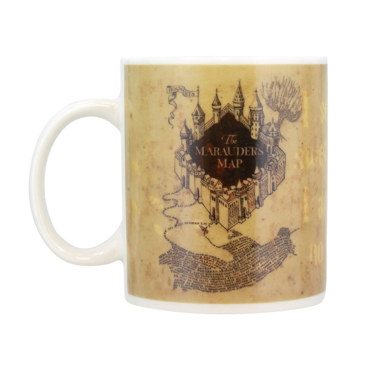 Mug thermoréactif, carte des Maraudeurs – Harry Potter