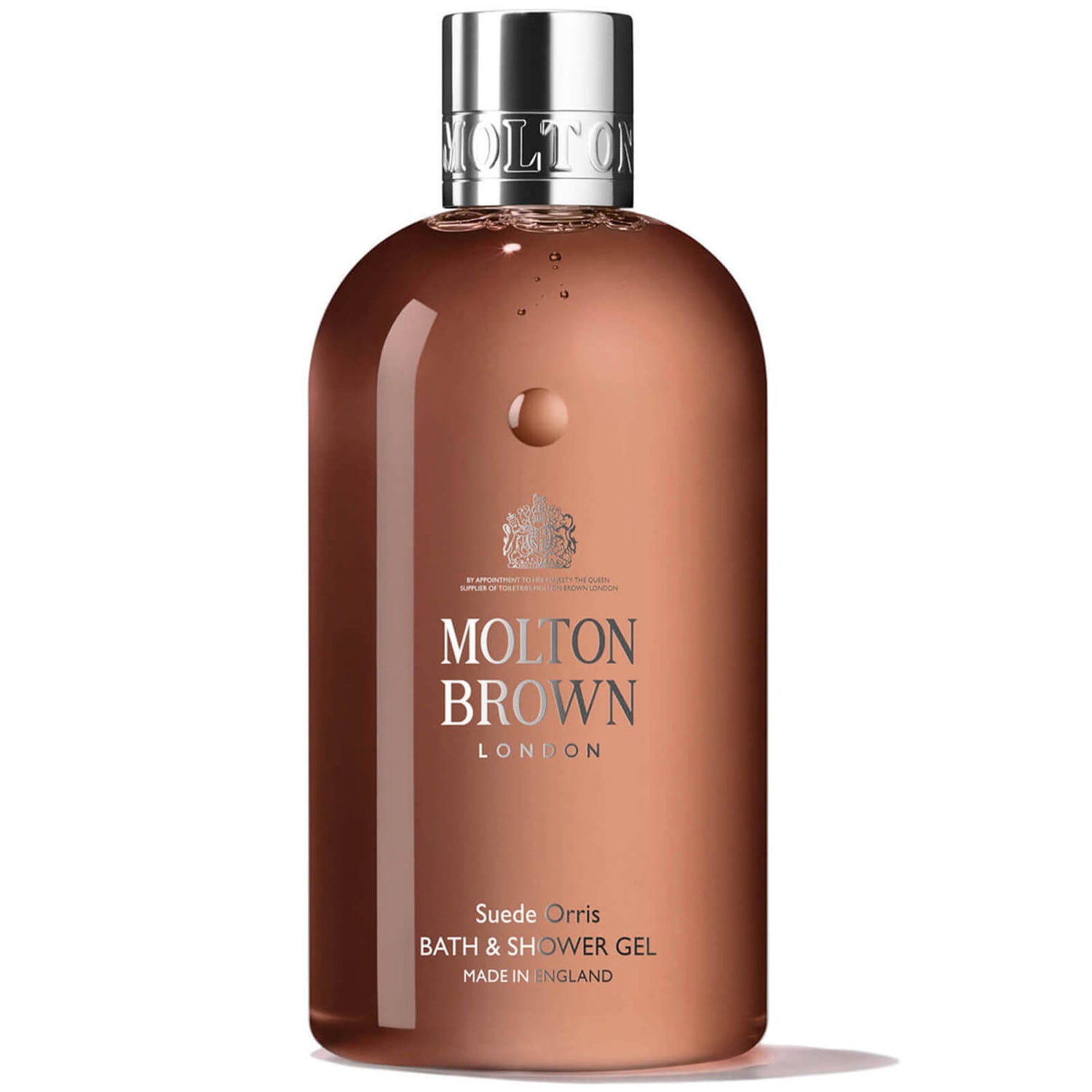 Molton Brown Suede Orris Bath & Shower Gel LOOKFANTASTIC