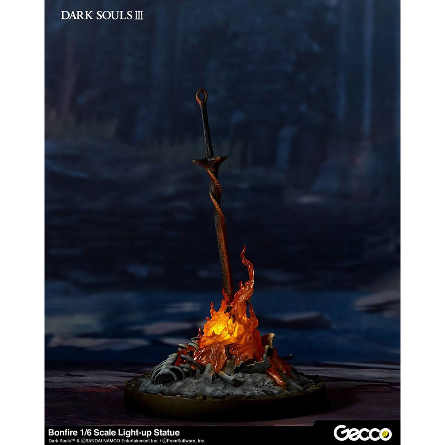Dark Souls III PVC Statue 1 6 Bonfire 21 cm Merchandise Zavvi UK