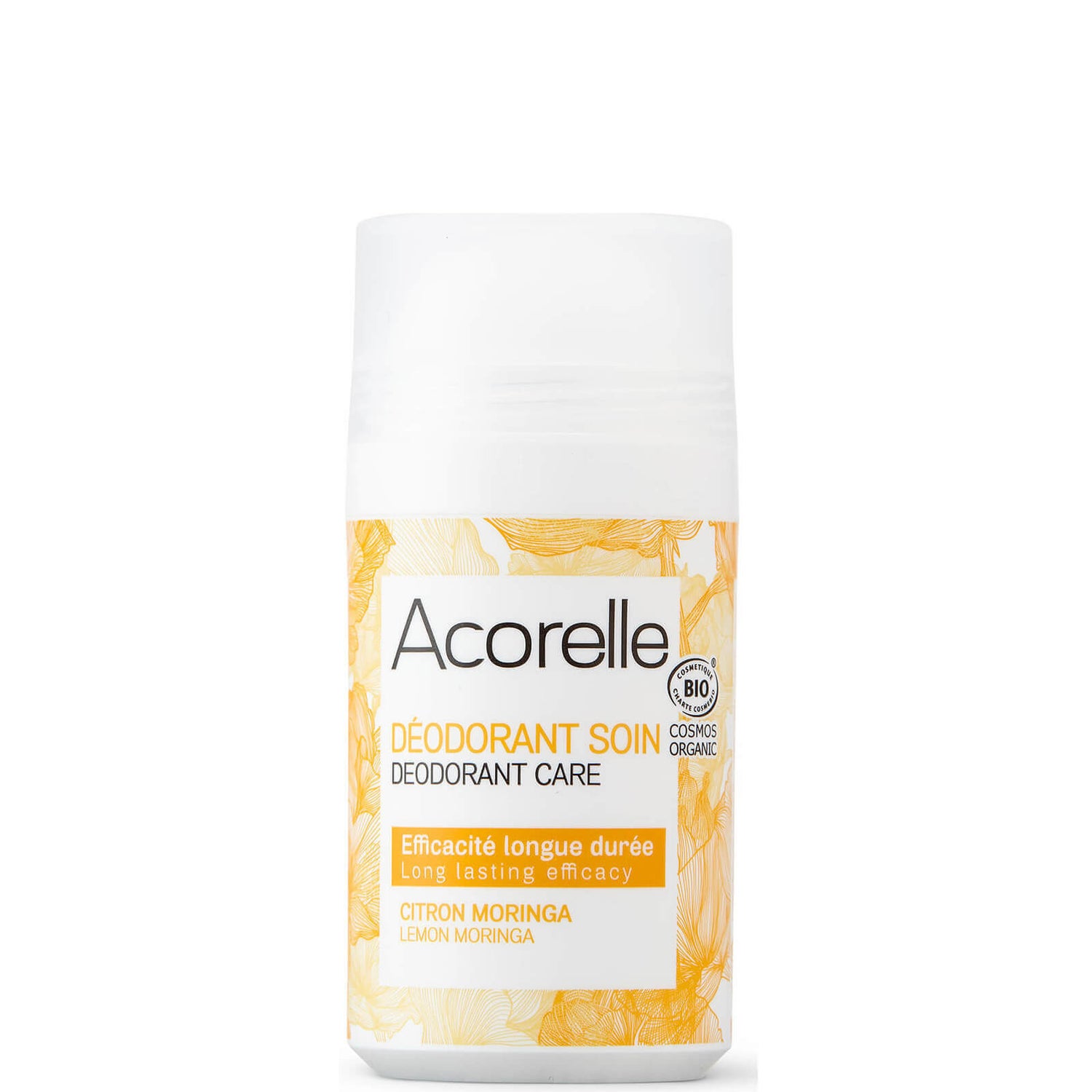 Acorelle Care Lemon Moringa Roller Ball Deodorant - LOOKFANTASTIC