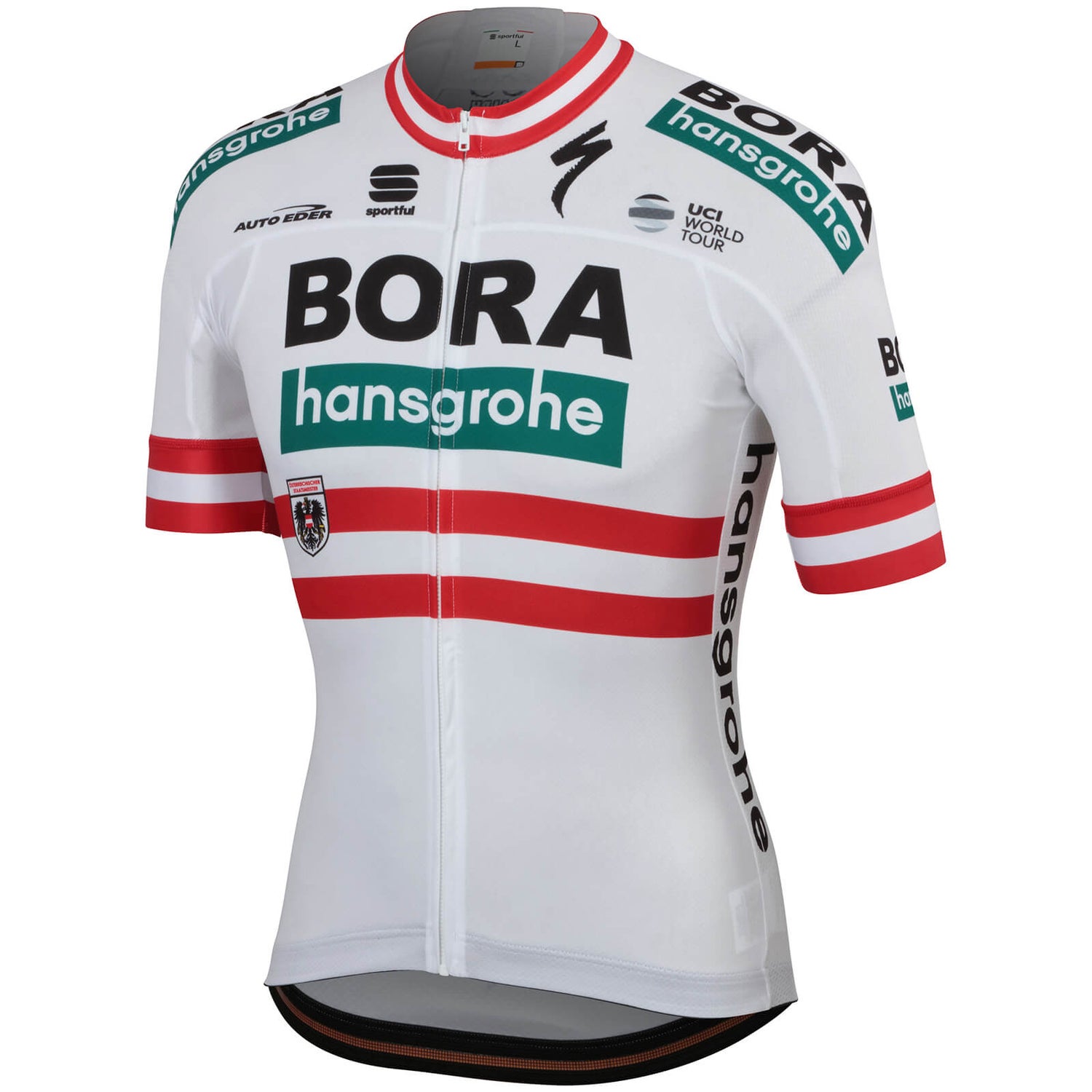 Sportful Bora Hansgrohe BodyFit Team Jersey Austrian National